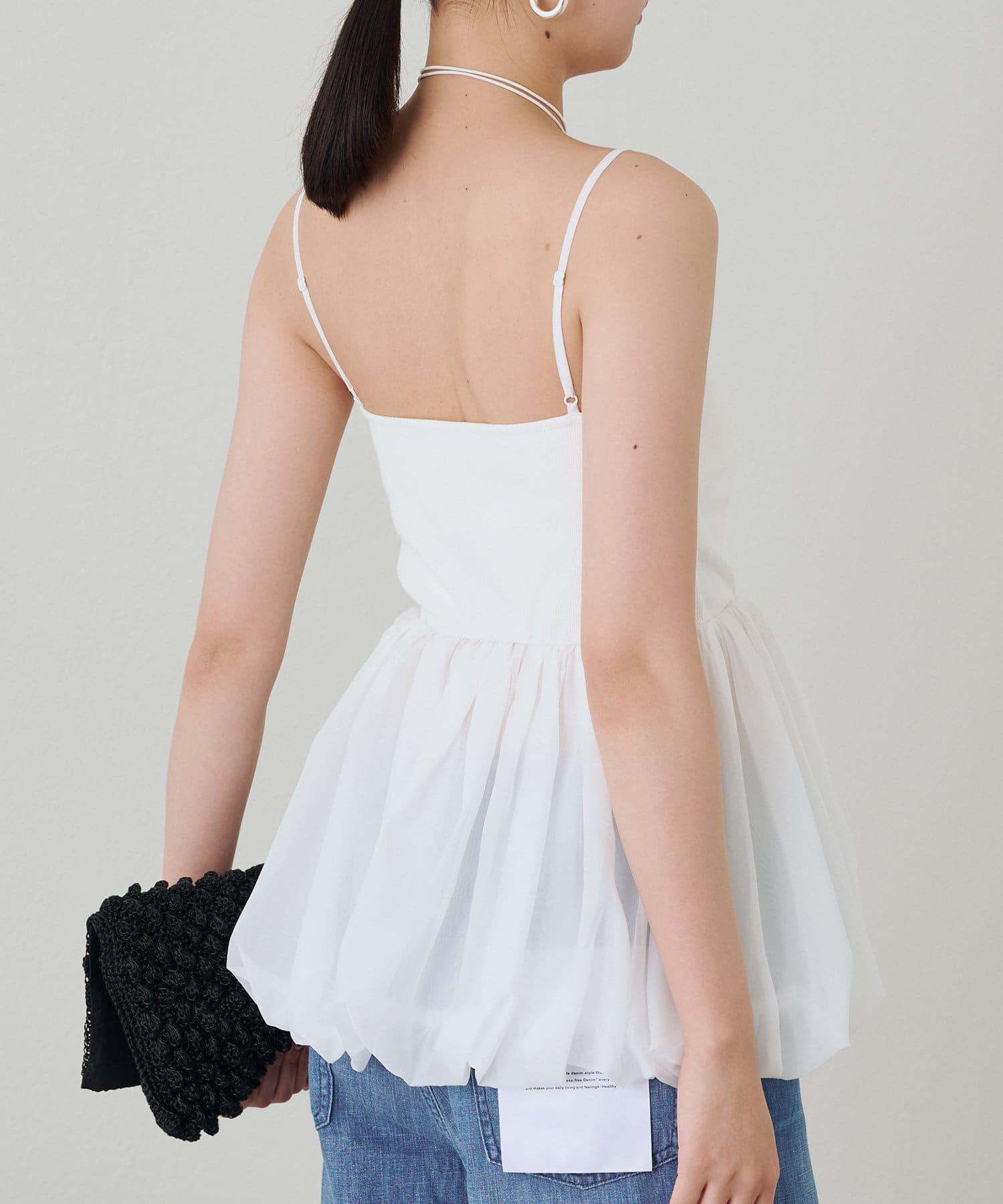 OUTLET(アウトレット) 【Loungedress】バルーンインナーキャミ