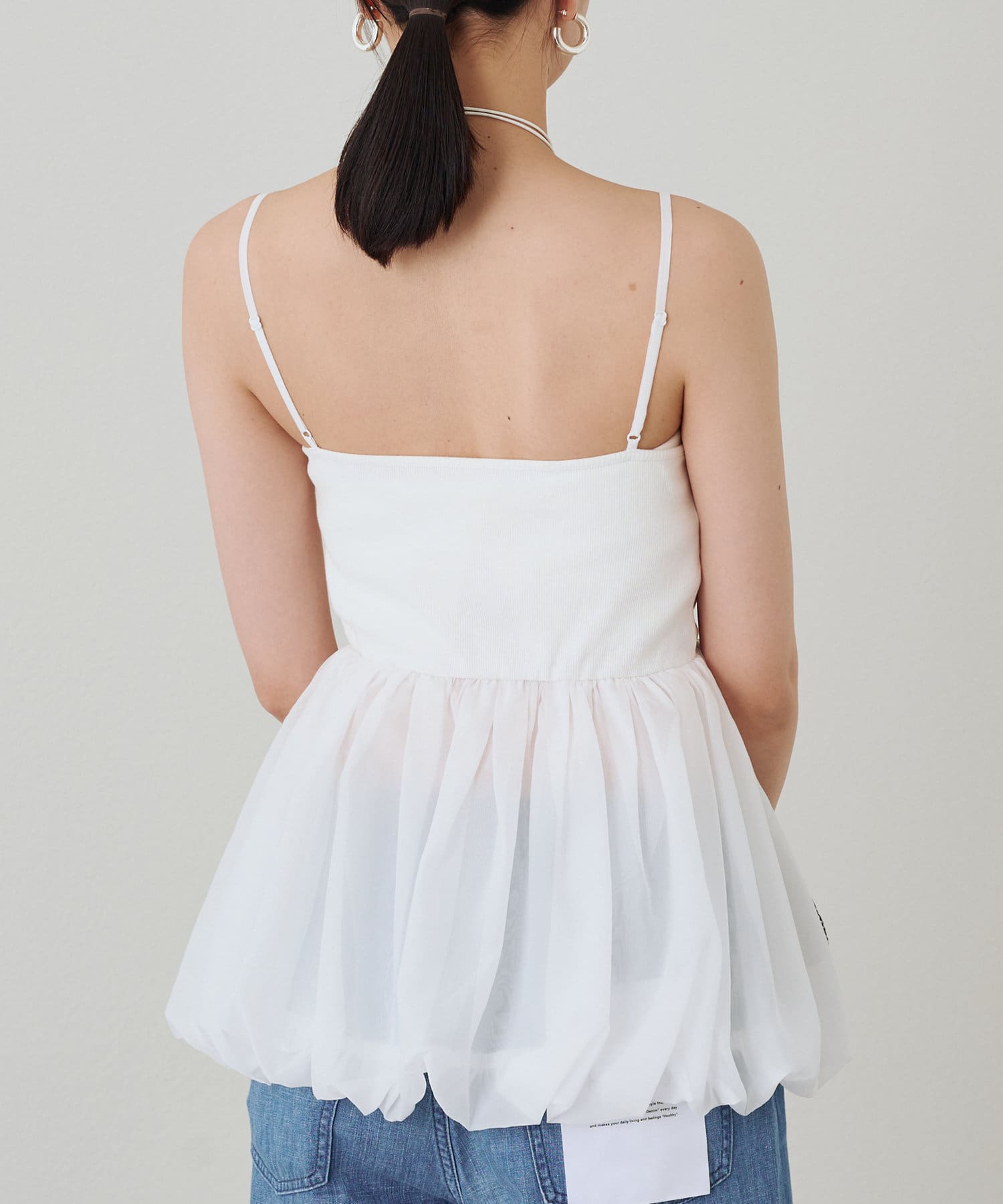 OUTLET(アウトレット) 【Loungedress】バルーンインナーキャミ