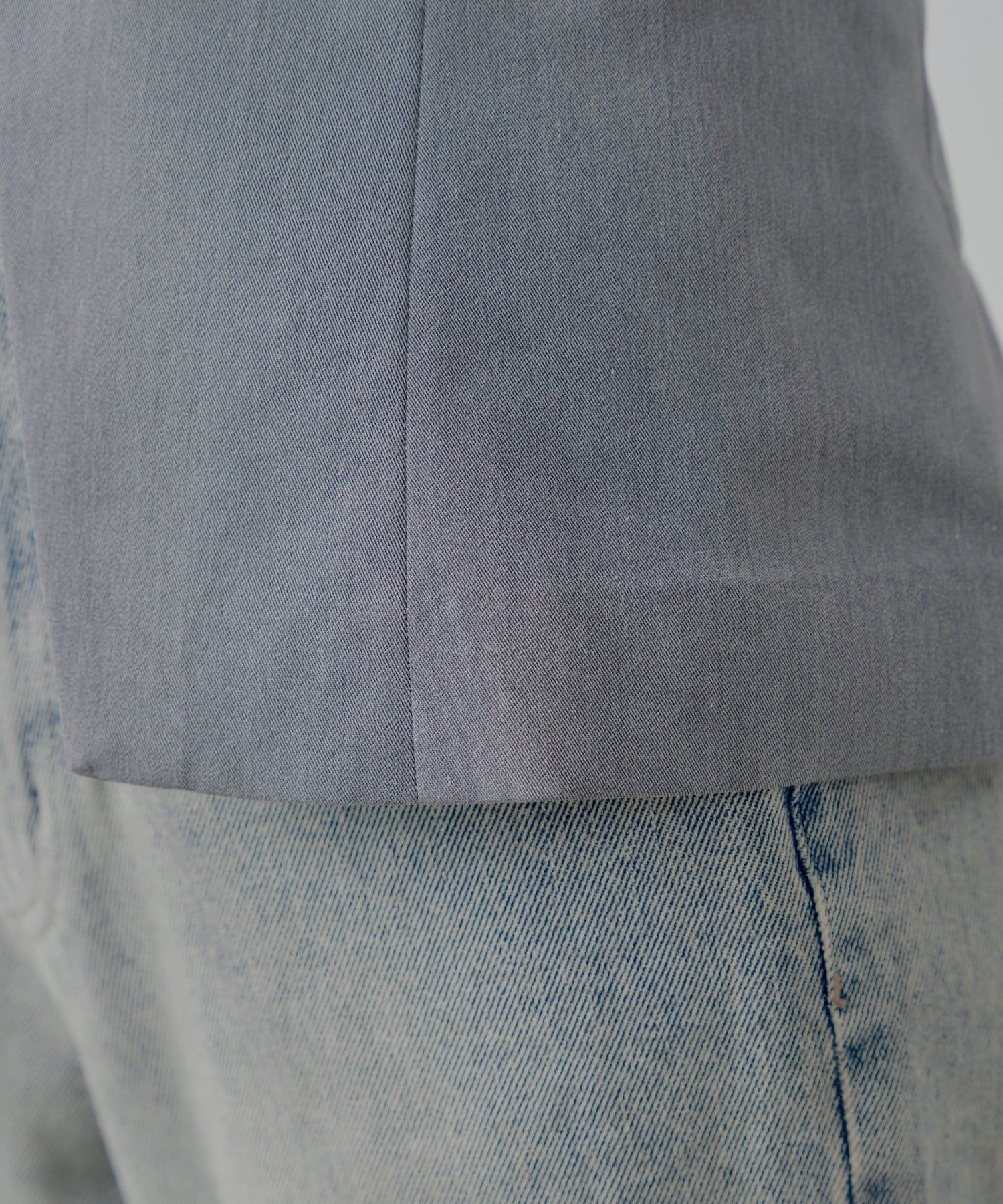 OUTLET(アウトレット) 【Chico】ボートネックスーツノースリベスト