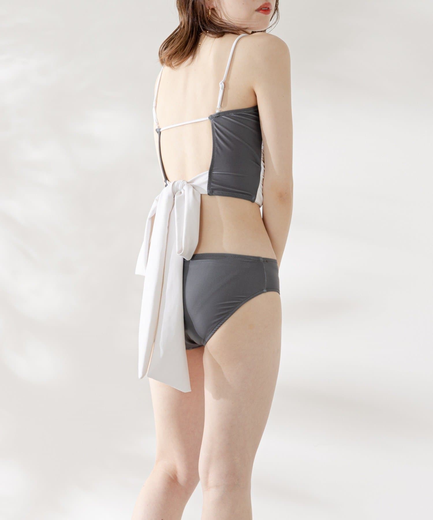 Chico】【水着】バイカラーカシュクール2点SET | OUTLET(アウトレット