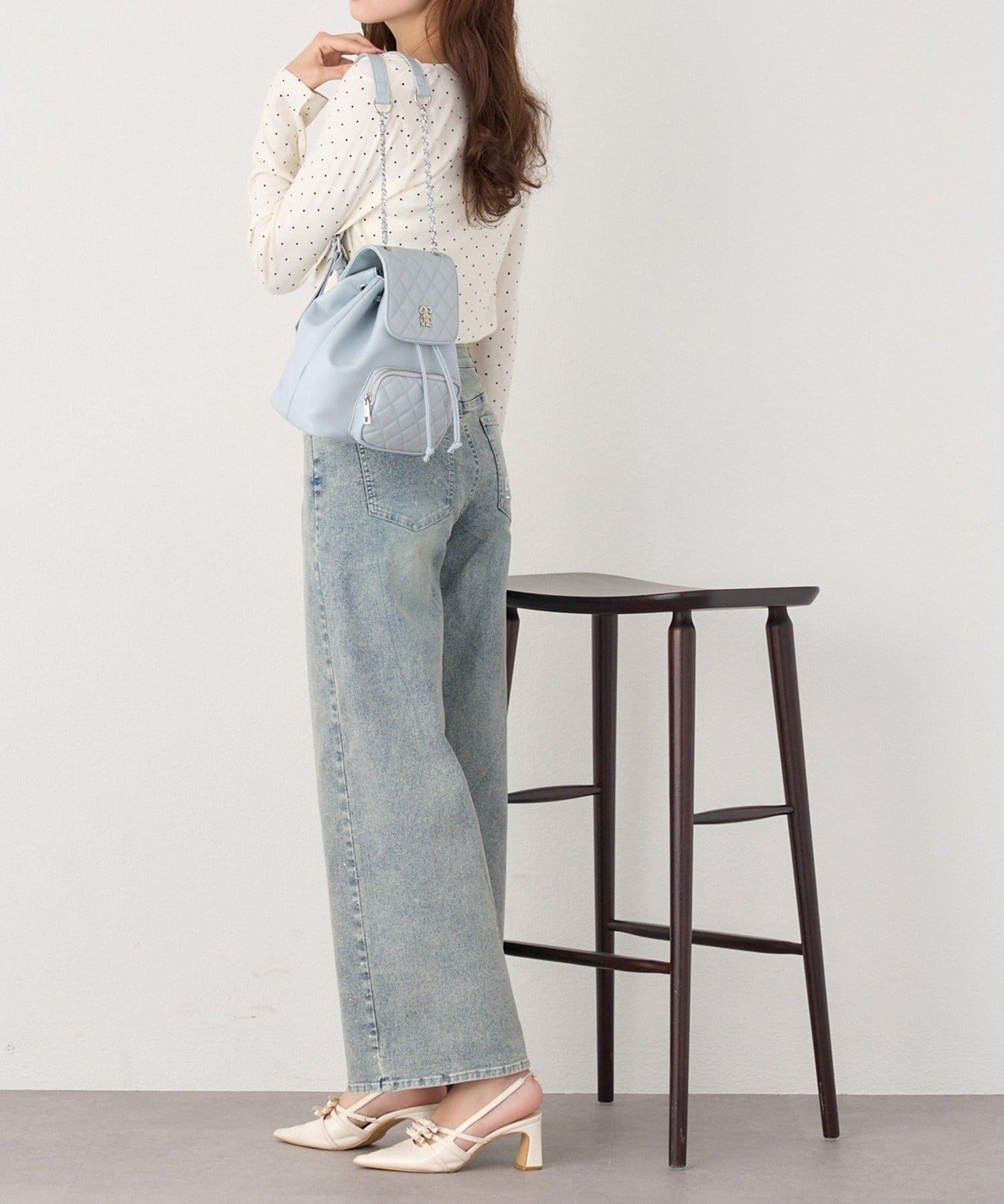 NICE CLAUP / OLIVE des OLIVE OUTLET(ナイスクラップ  / オリーブ デ オリーブ アウトレット) 【one after another】レースインナーセット羽織