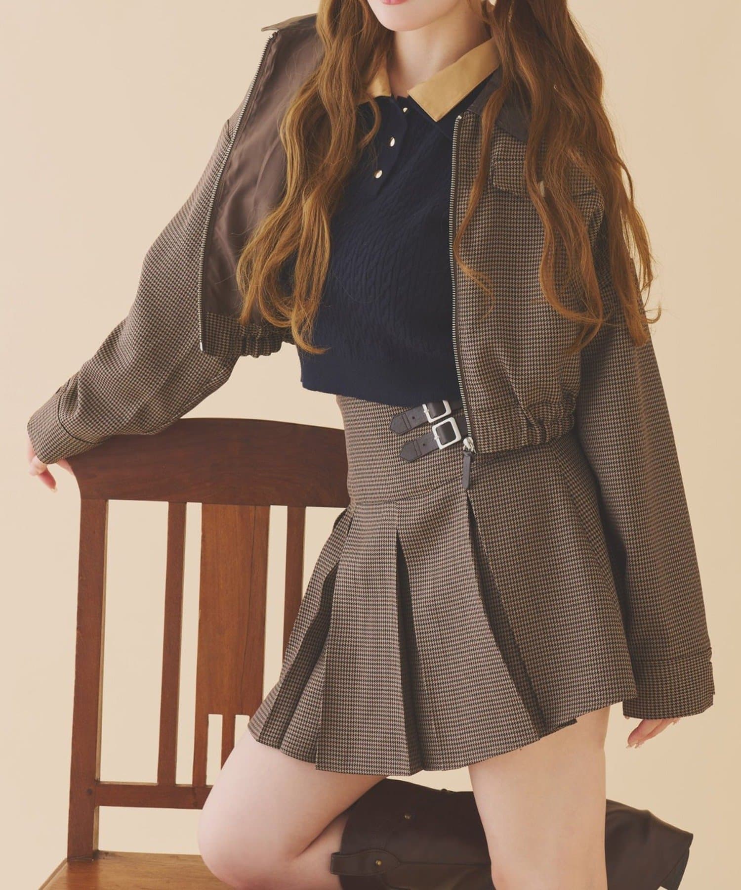 NICE CLAUP / OLIVE des OLIVE OUTLET(ナイスクラップ  / オリーブ デ オリーブ アウトレット) 【one after another】バーンジャケット