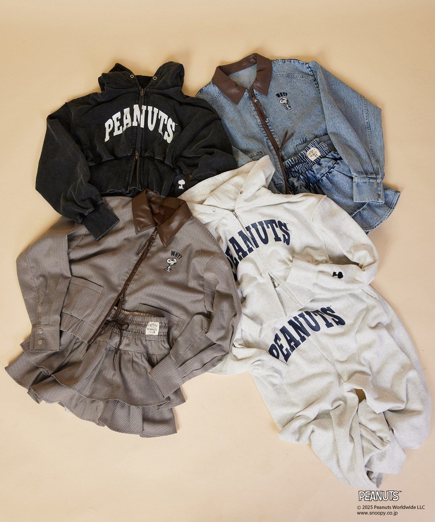 NICE CLAUP / OLIVE des OLIVE OUTLET(ナイスクラップ  / オリーブ デ オリーブ アウトレット) 【one after another】フリルミニスカート