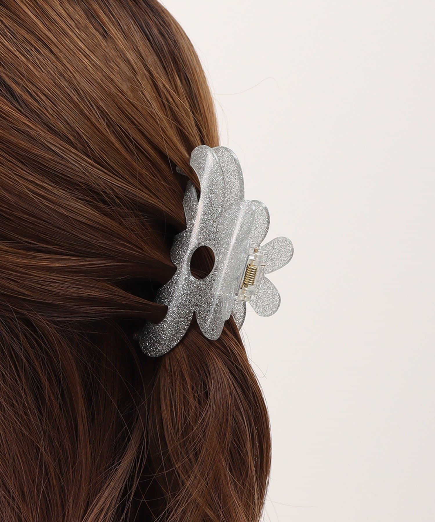 3COINS(スリーコインズ) ラメフラワーバンス