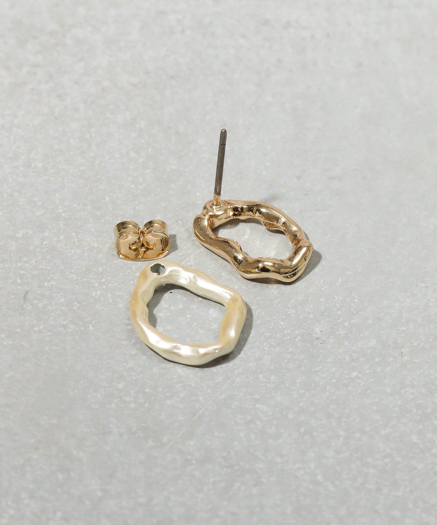 3COINS(スリーコインズ) 2wayメタルピアス