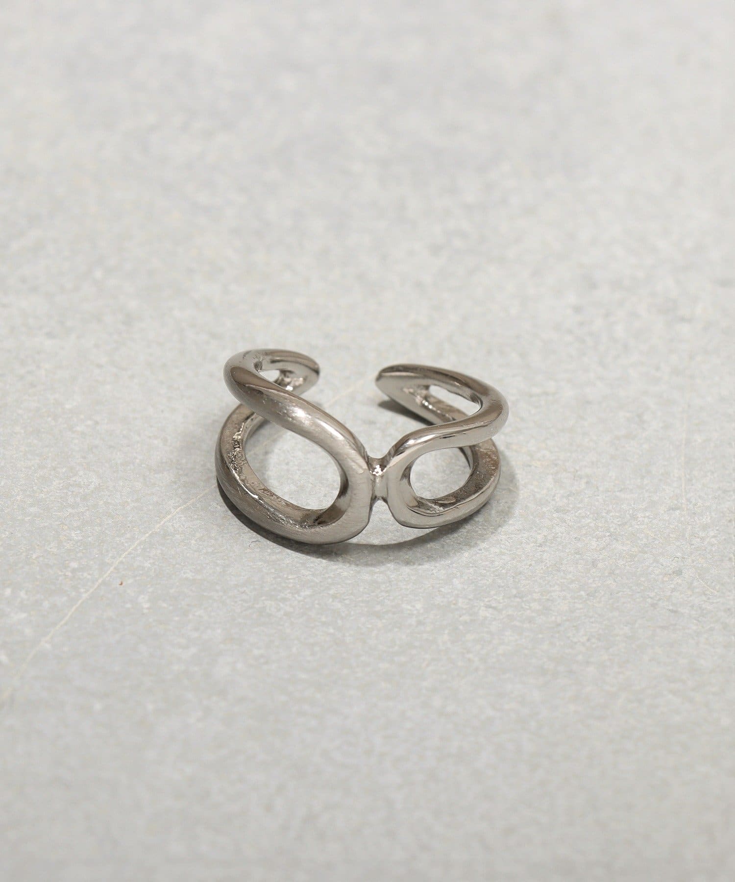 3COINS(スリーコインズ) ダブルメタルリング