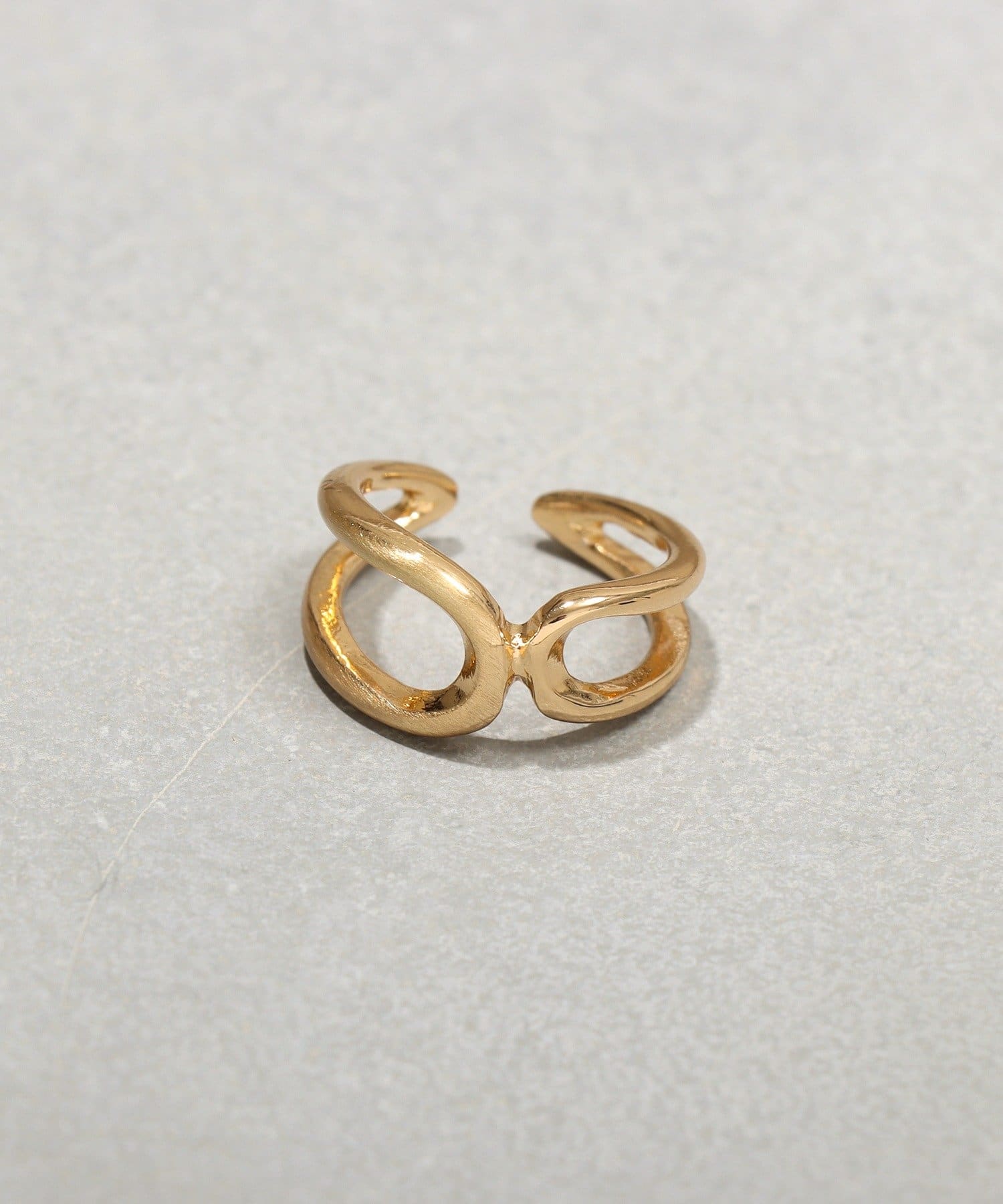 3COINS(スリーコインズ) ダブルメタルリング