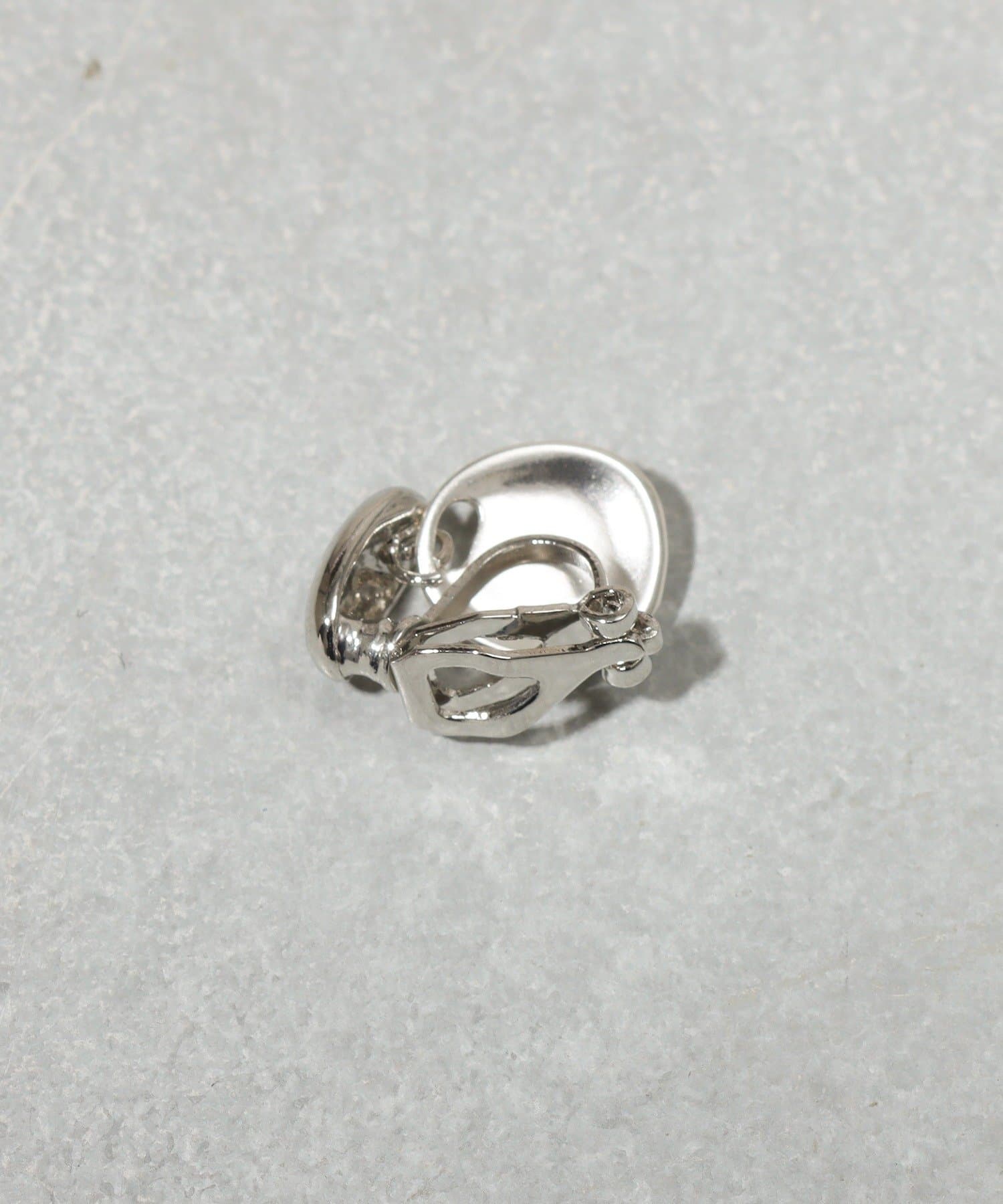 3COINS(スリーコインズ) ダブルメタルイヤリング