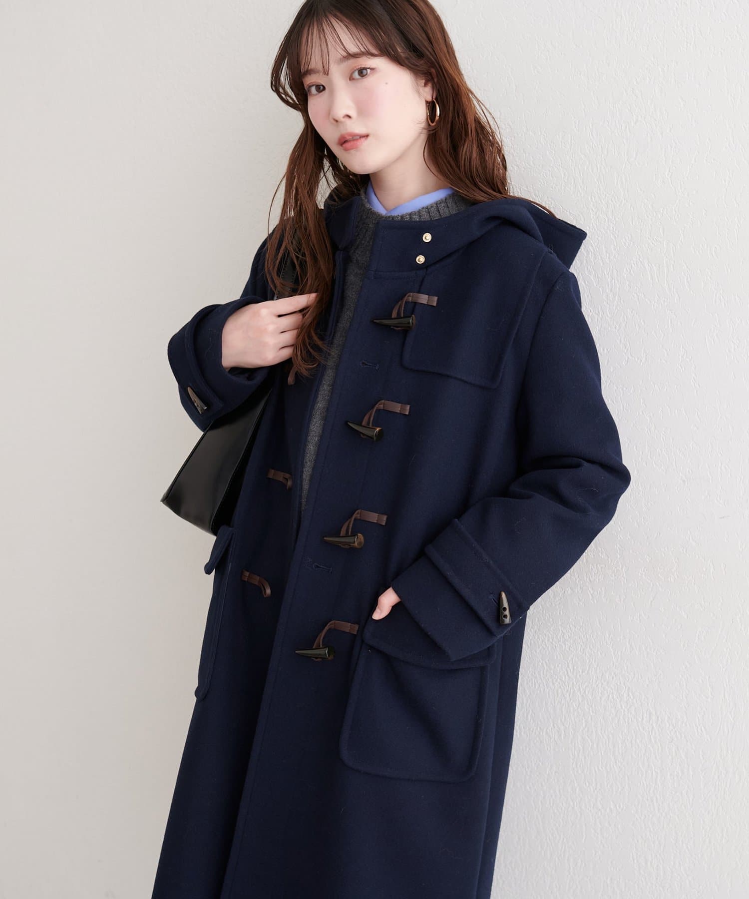 natural couture(ナチュラルクチュール) 【パルクロ限定】【Mychoiceset対象】ダッフルコート