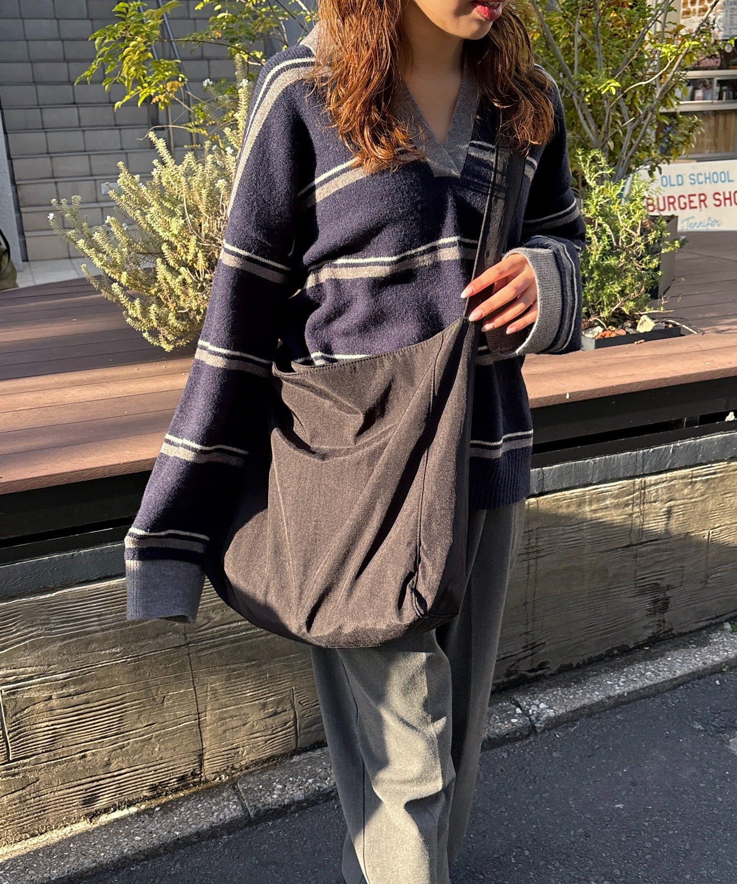 Lattice(ラティス) ナイロンショルダーバッグ