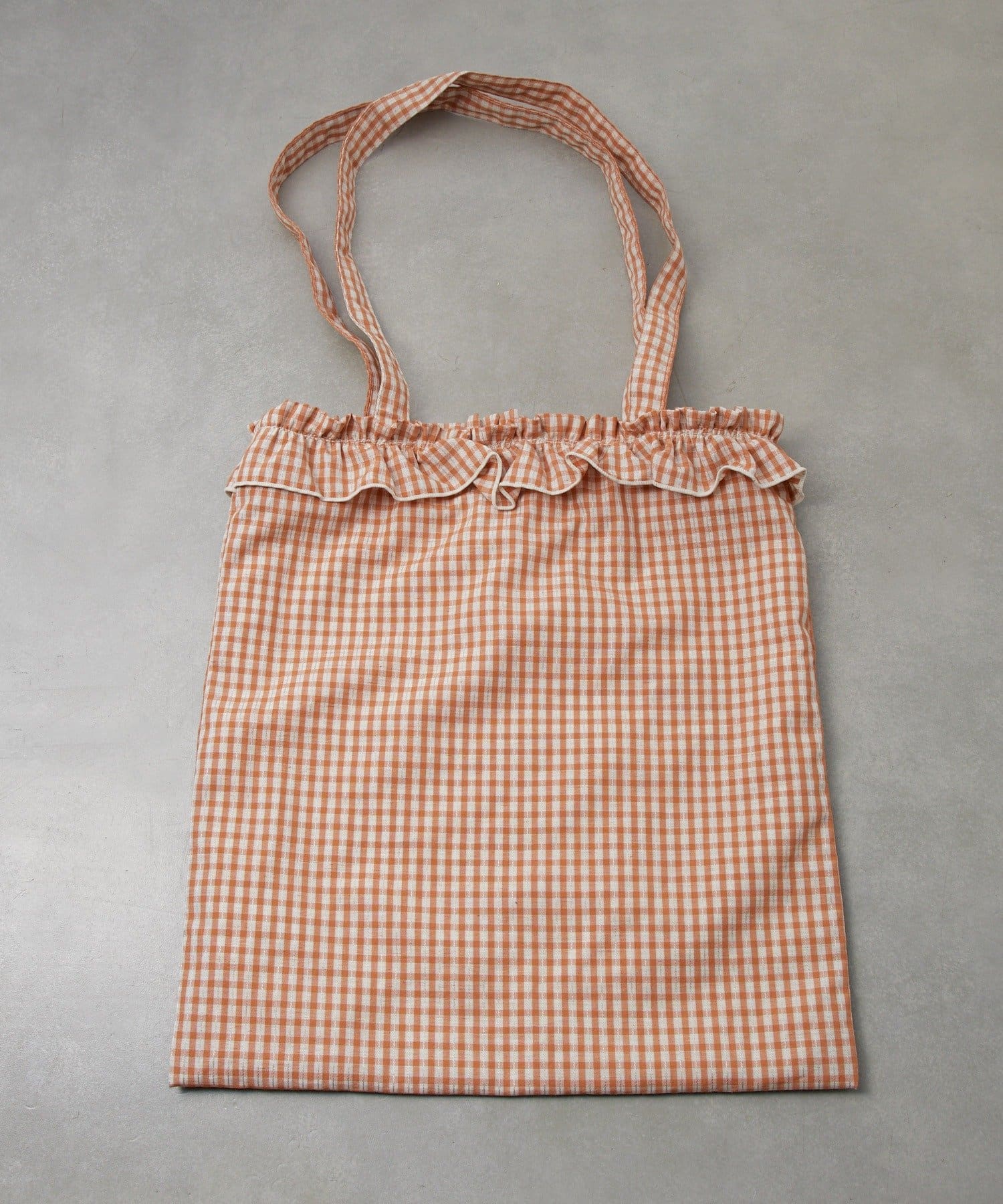 Lattice(ラティス) パターン刺繍フリルバッグ