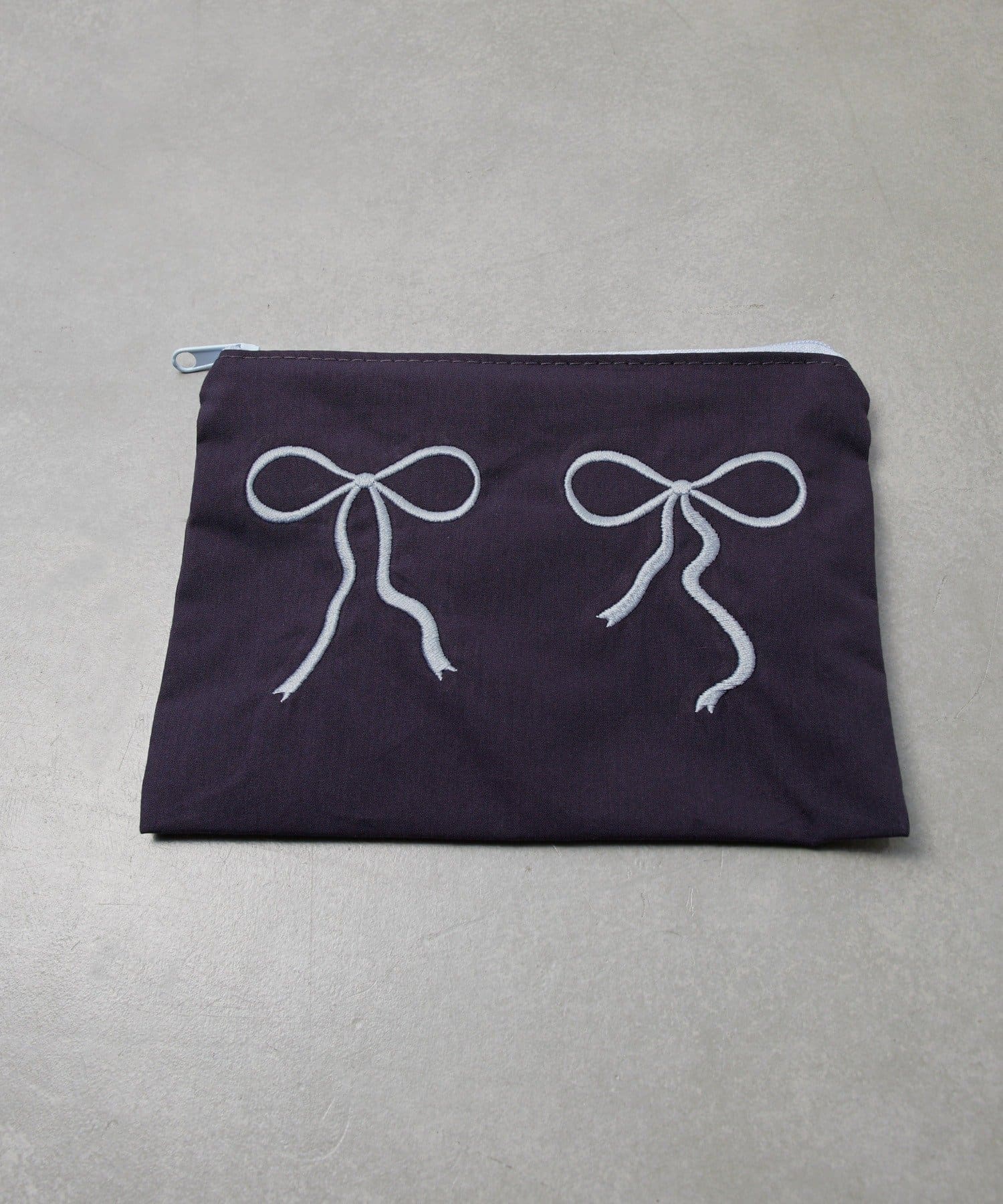 Lattice(ラティス) バイカラーリボンポーチ