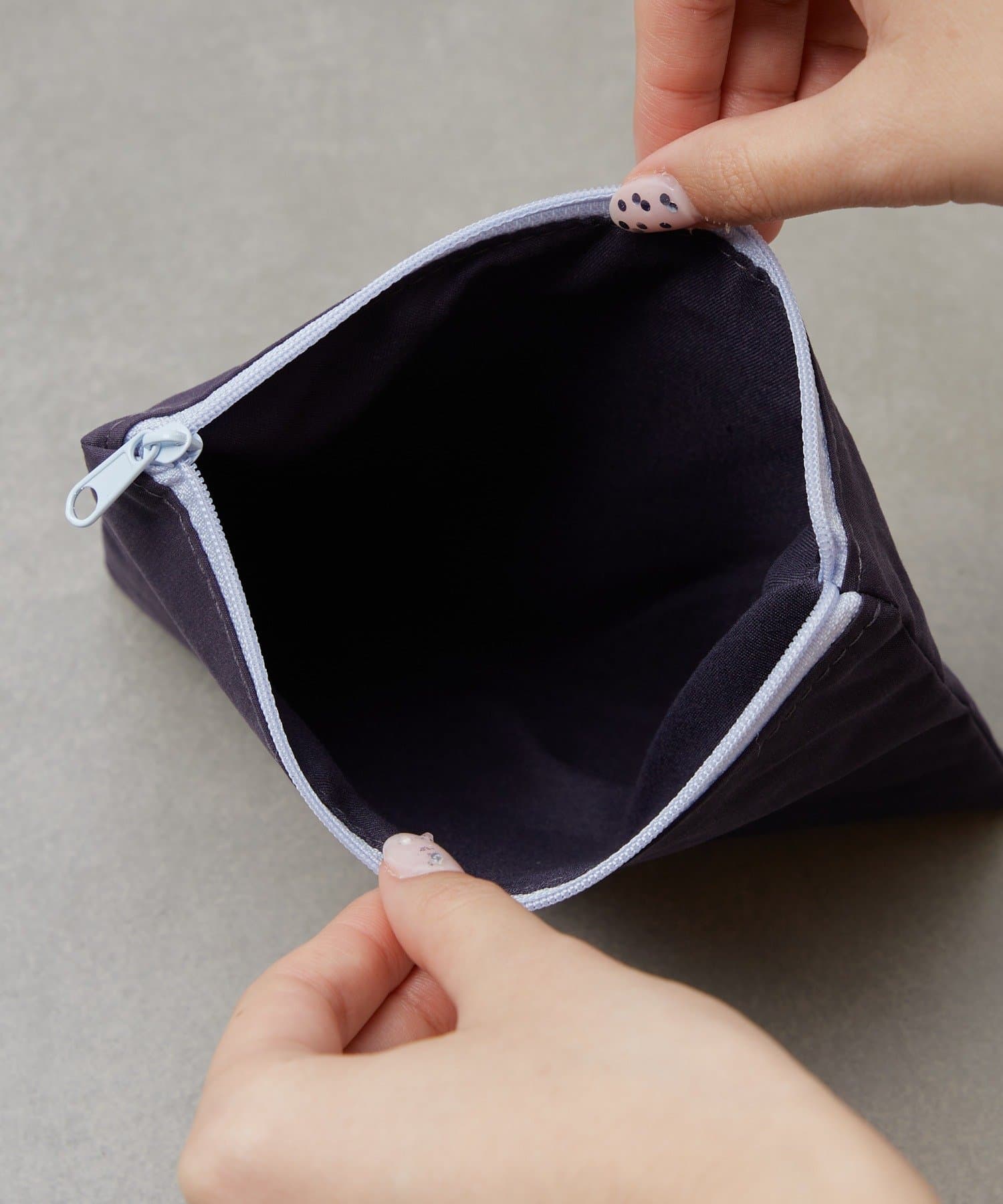 Lattice(ラティス) バイカラーリボンポーチ