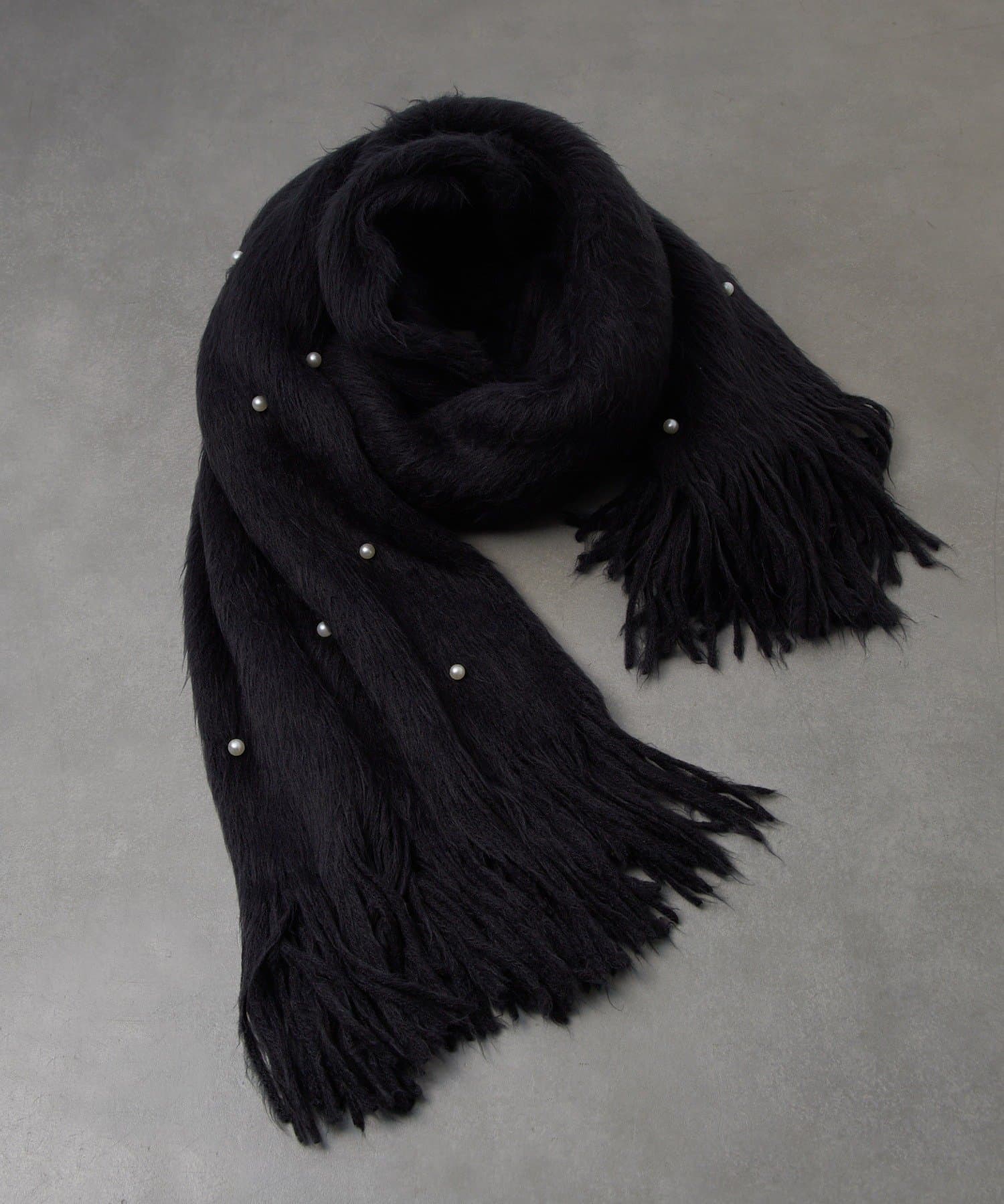 Lattice(ラティス) パール付きマフラー