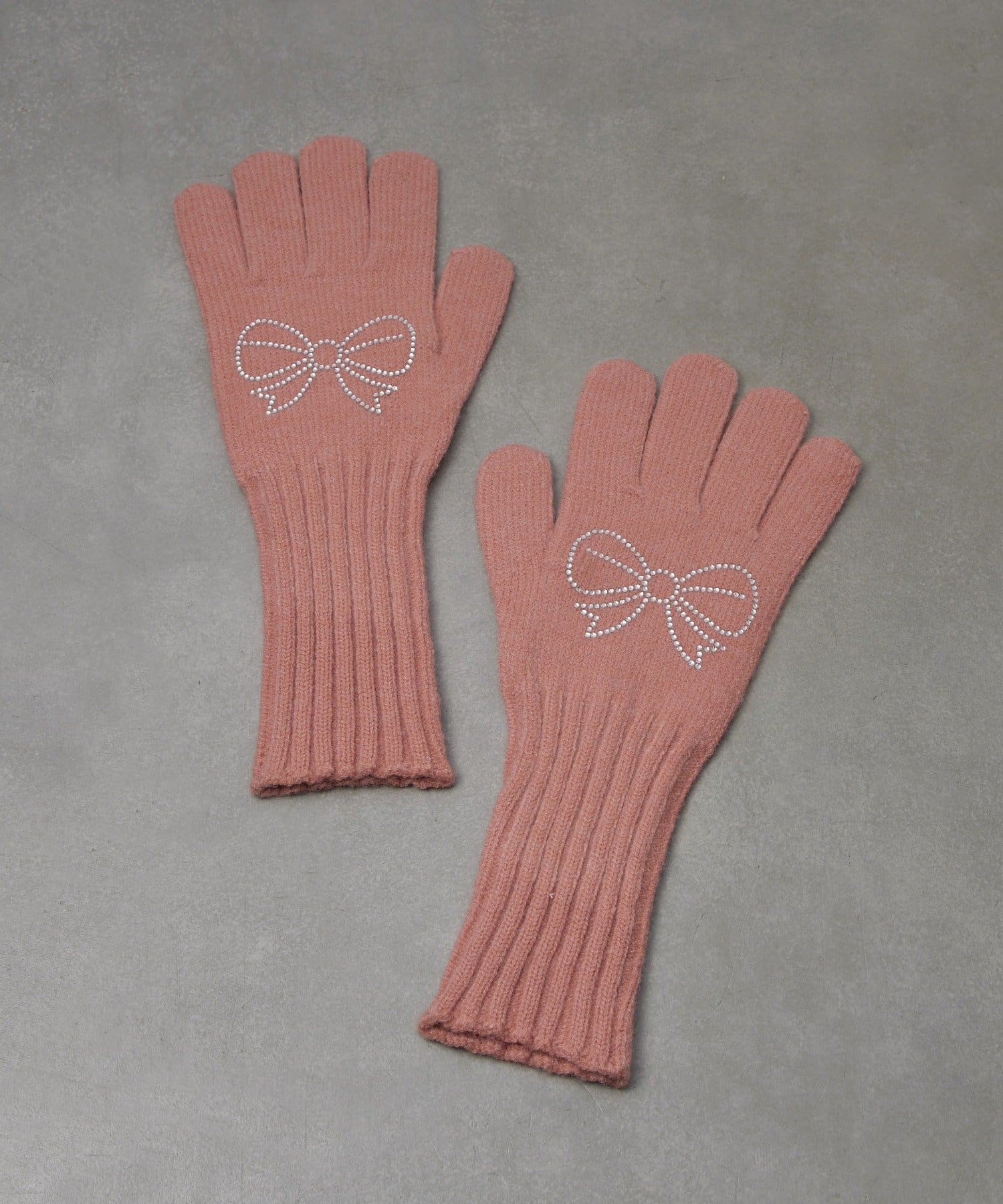 Lattice(ラティス) リボンストーン手袋