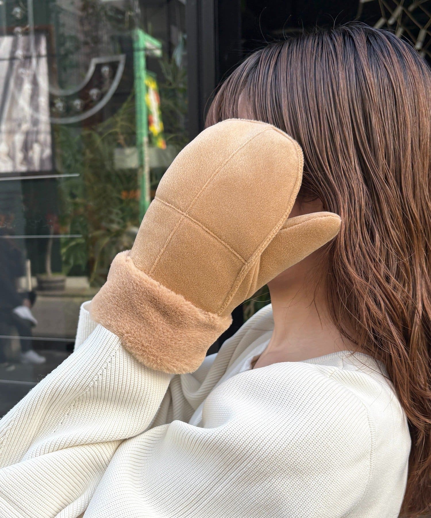 Lattice(ラティス) スエードミトン