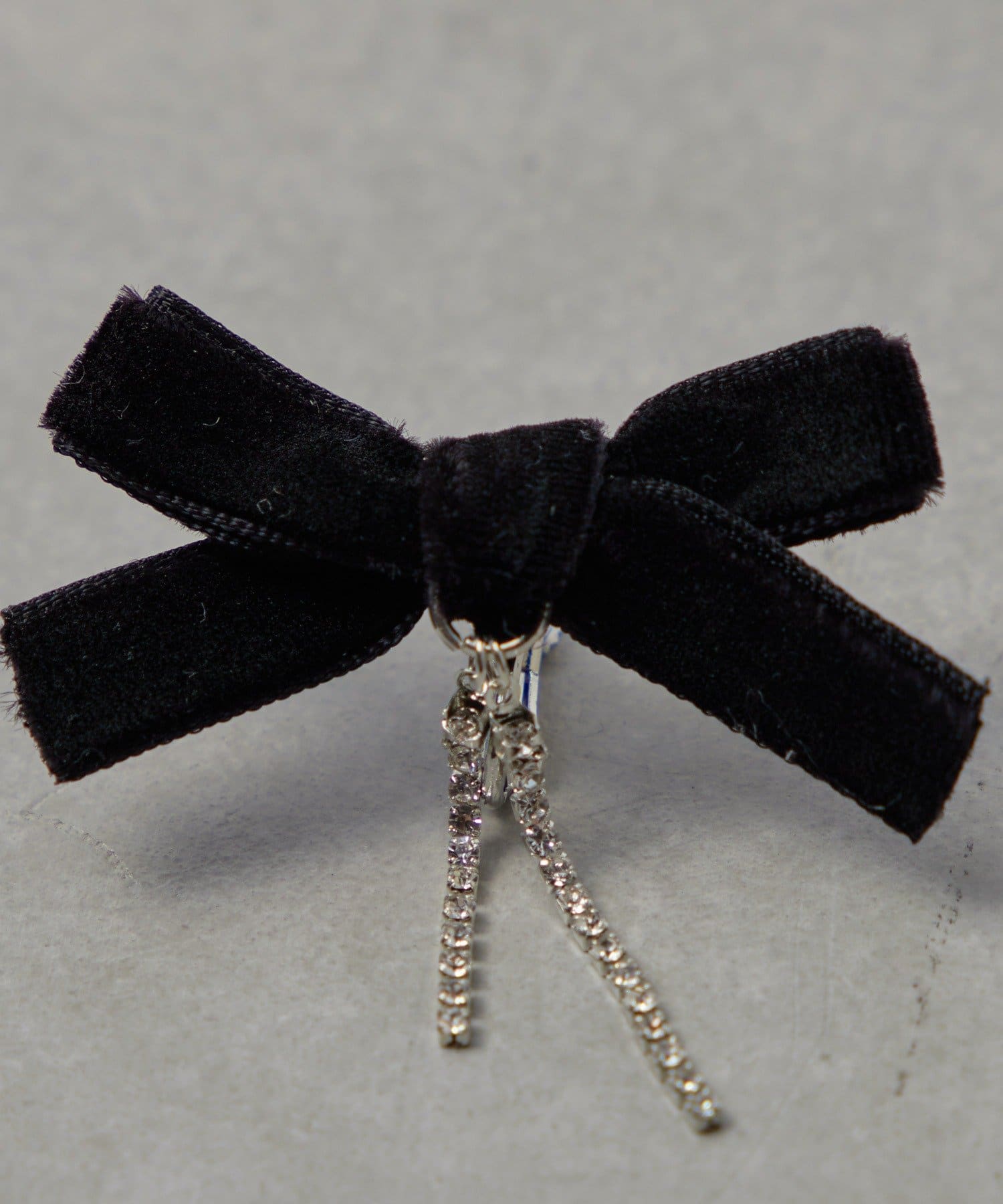 Lattice(ラティス) 【オケージョン】ベロアリボンイヤリング