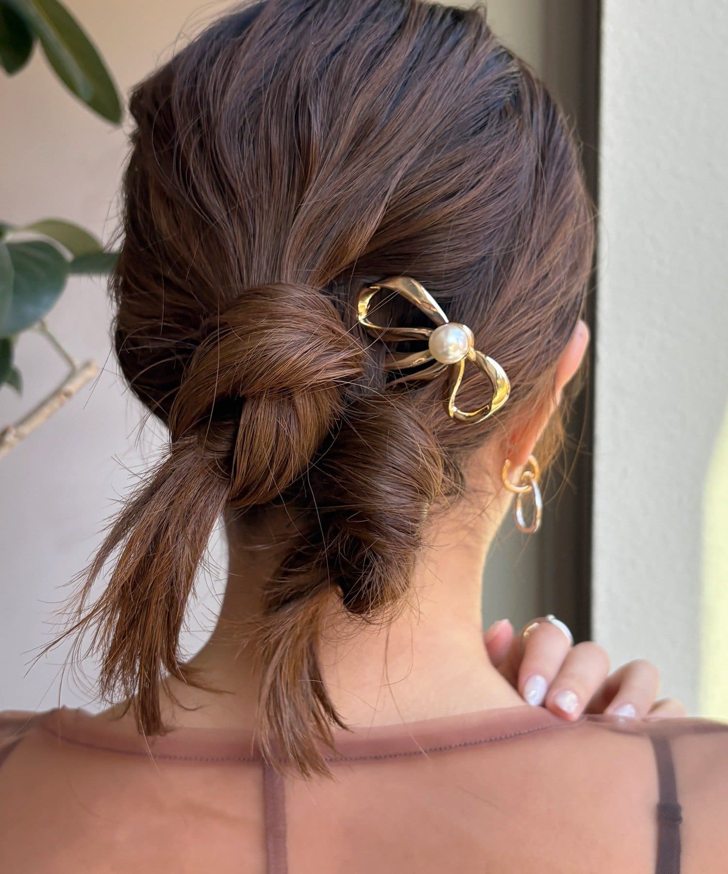 Lattice(ラティス) 【オケージョン】パールリボンコーム