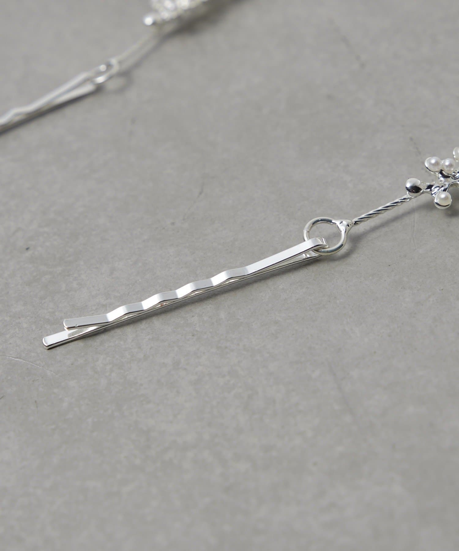 Lattice(ラティス) 【オケージョン】パールフラワーヘッドアクセ