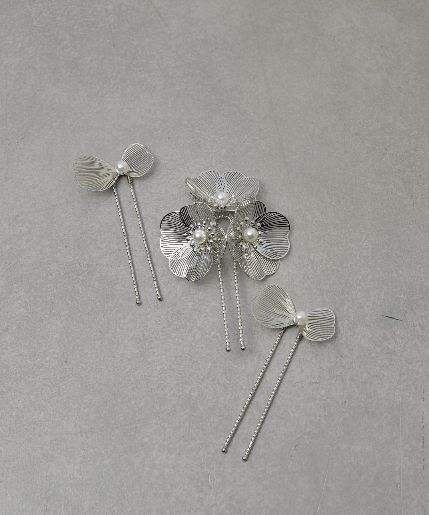 Lattice(ラティス) 【オケージョン】フラワーUピンセット(3P)