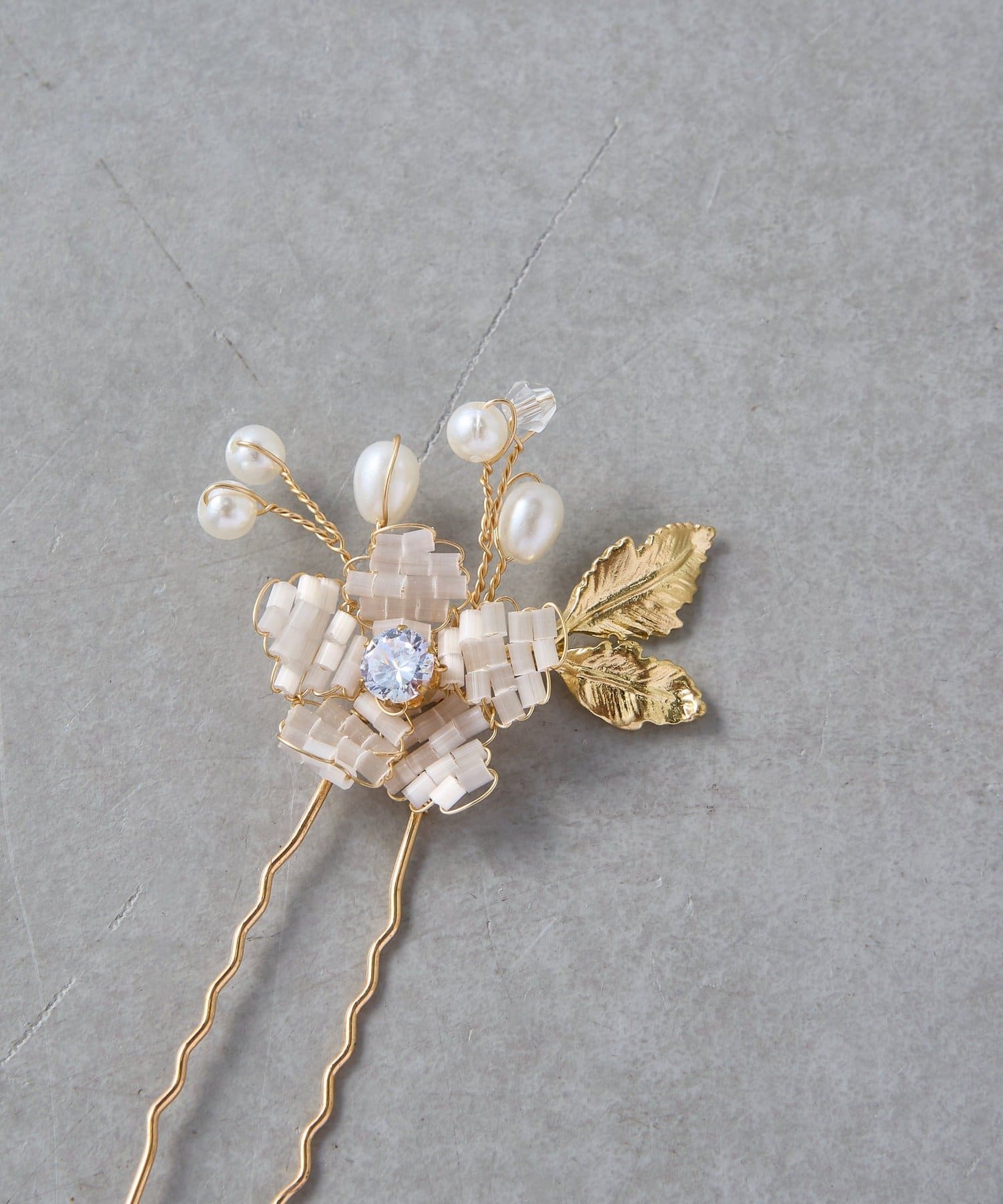 Lattice(ラティス) 【オケージョン】ビーズフラワーUピンセット(3P)