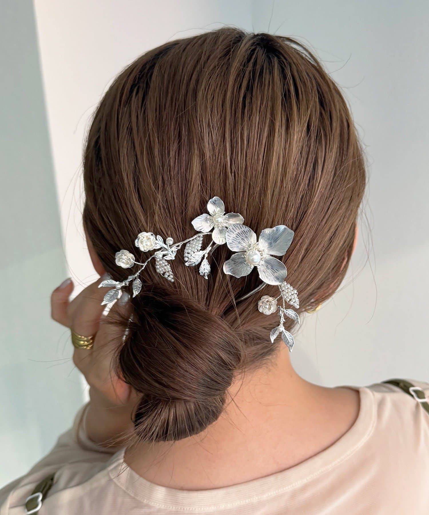 Lattice(ラティス) 【オケージョン】アンティークフラワーコーム