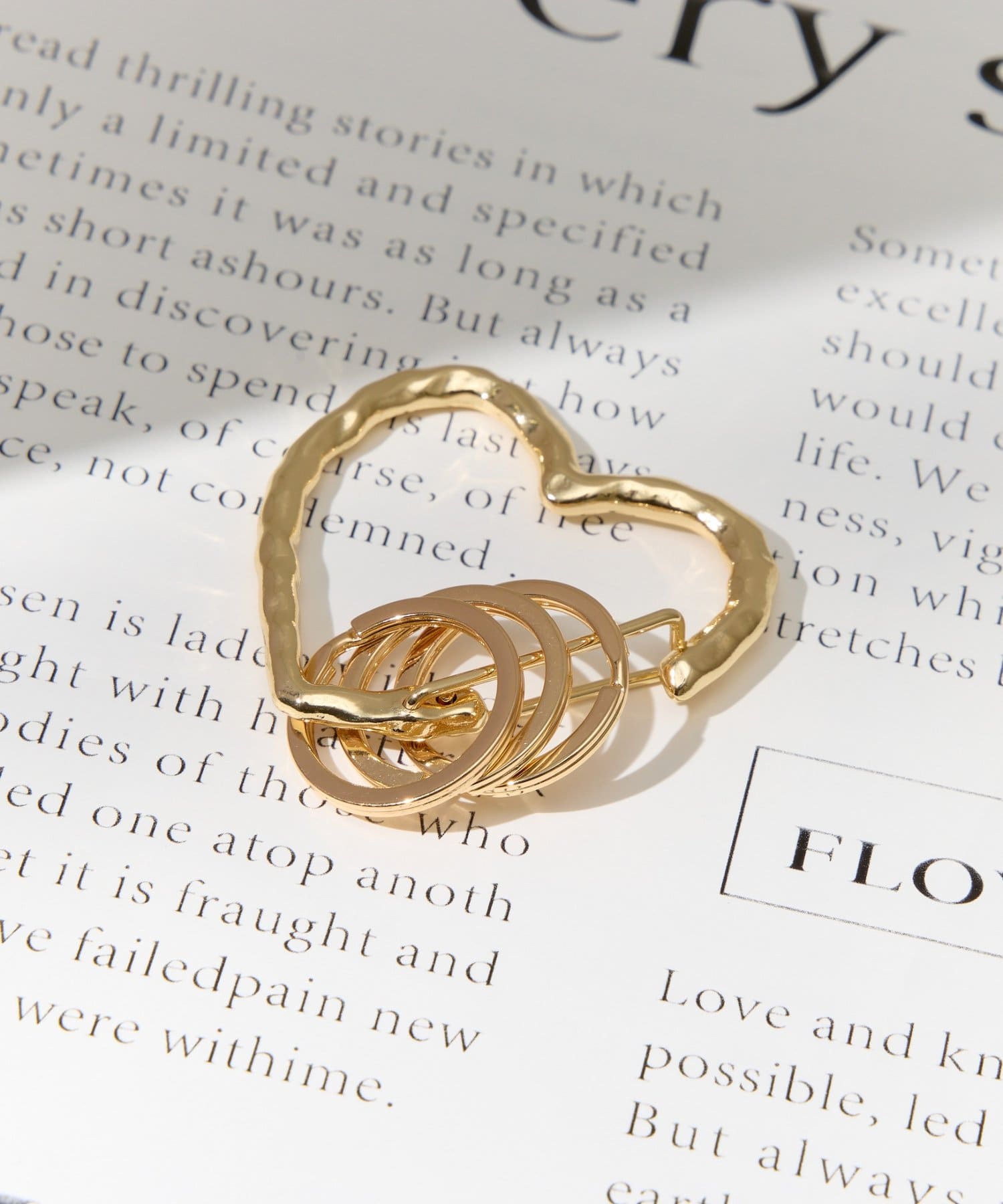 Lattice(ラティス) ハートメタルカラビナチャーム