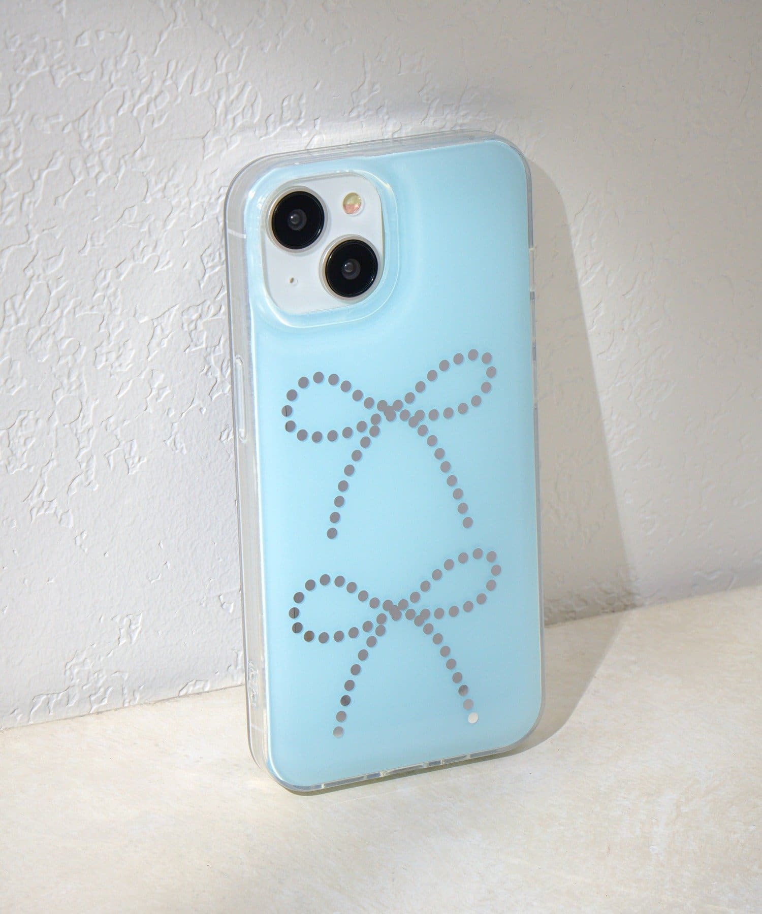 Lattice(ラティス) リボンモチーフスマホケース(iPhone13/14)