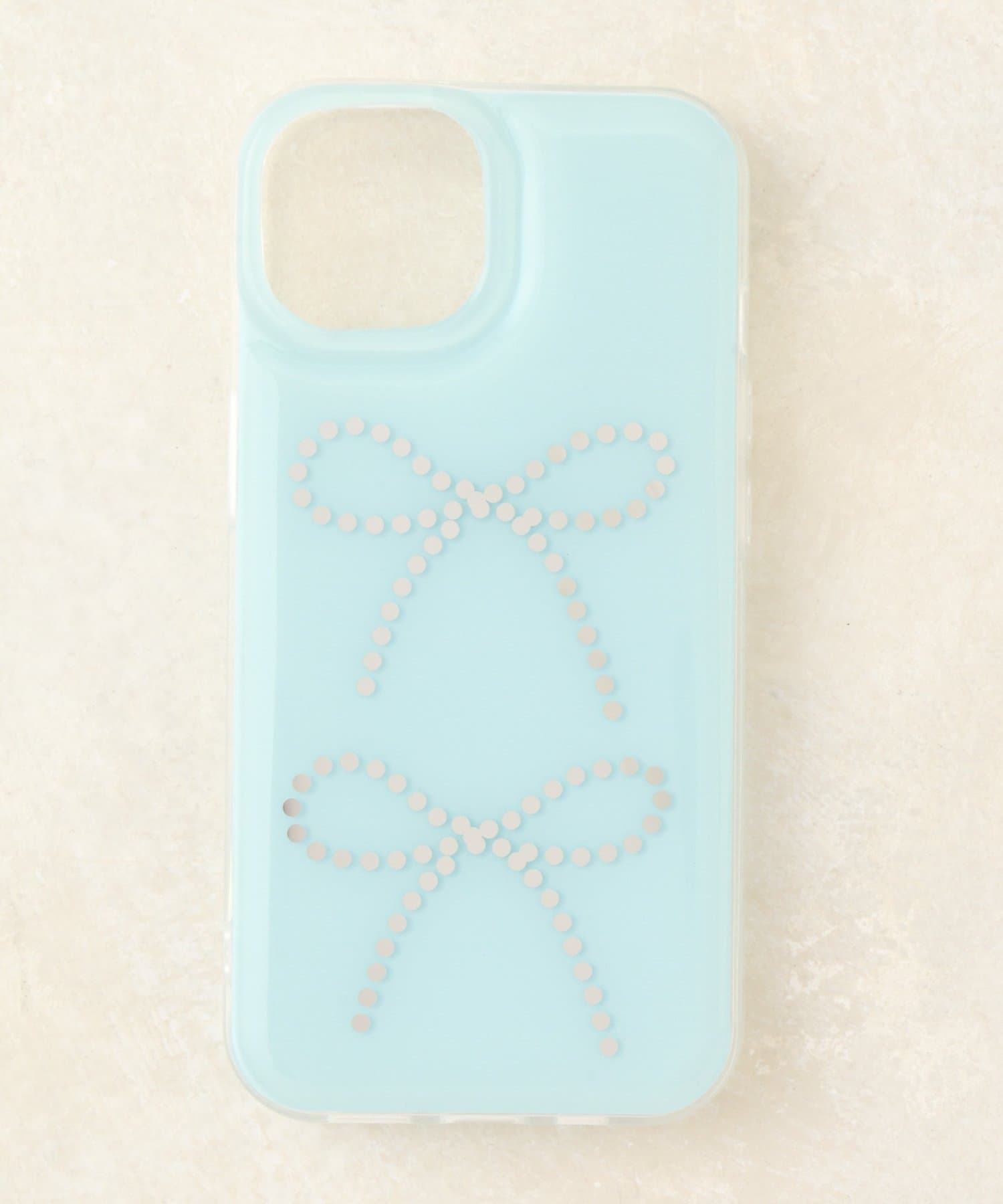 Lattice(ラティス) リボンモチーフスマホケース(iPhone15)