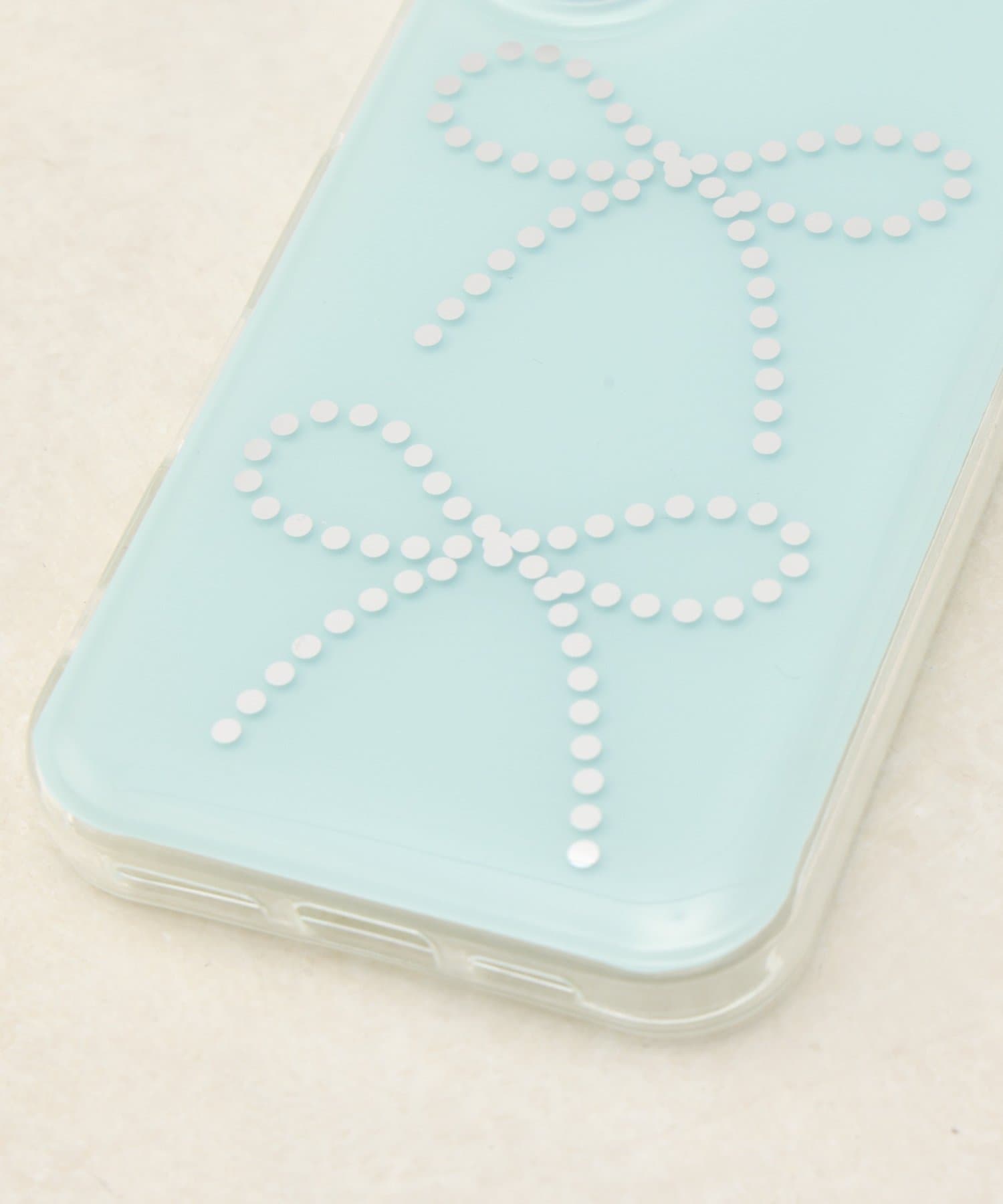 Lattice(ラティス) リボンモチーフスマホケース(iPhone16)