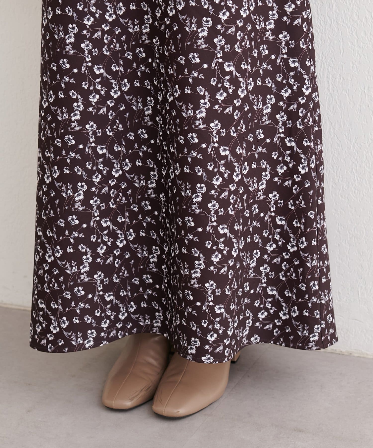 natural couture(ナチュラルクチュール) 【パルクロ限定】【Mychoiceset対象】オリジナル柄長さ変えられるスカート