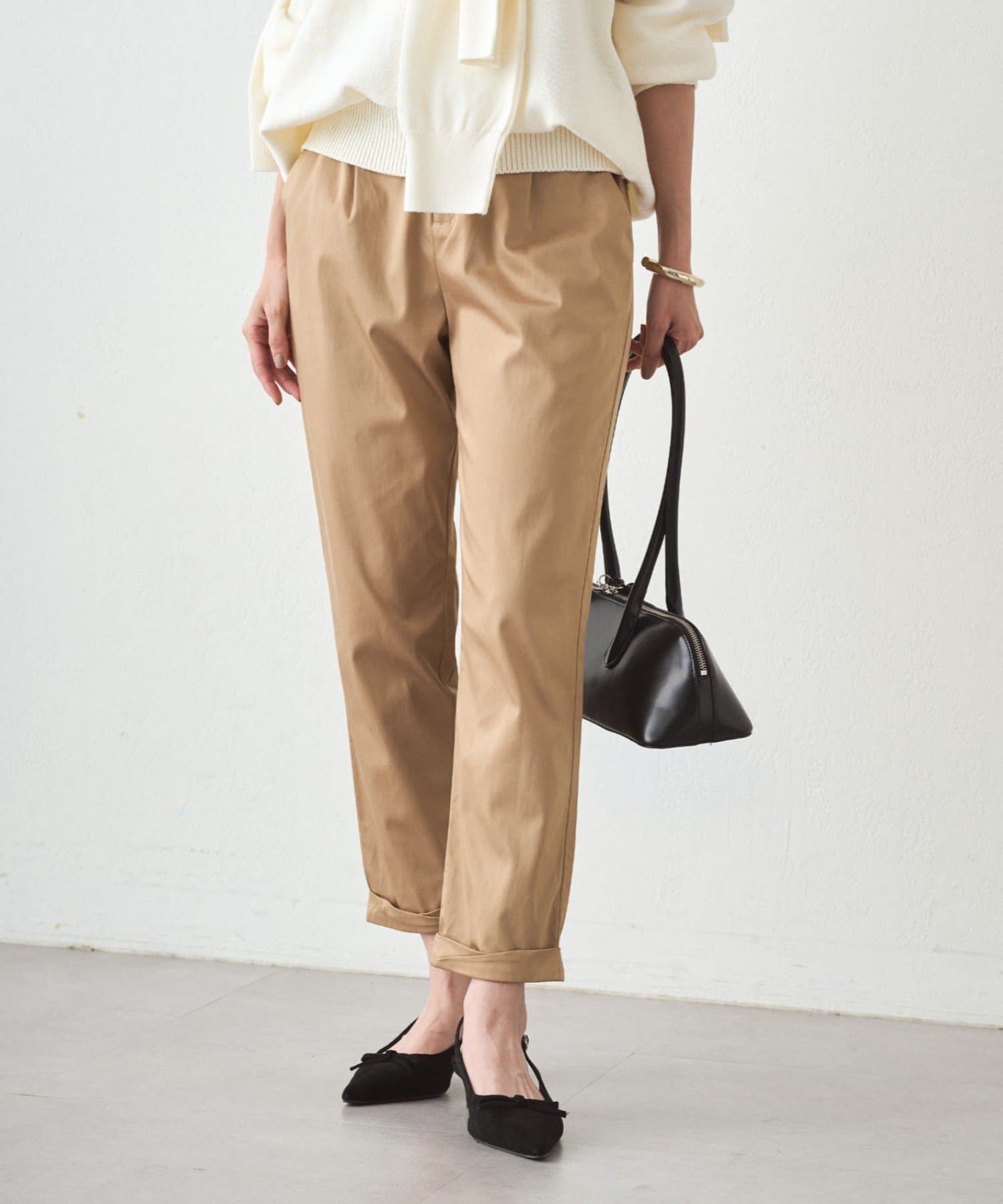 LOUNGEDRESS(ラウンジドレス) 裾ねじりパンツ