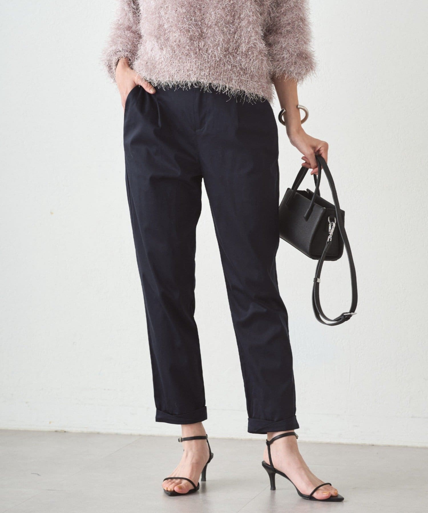 LOUNGEDRESS(ラウンジドレス) 裾ねじりパンツ