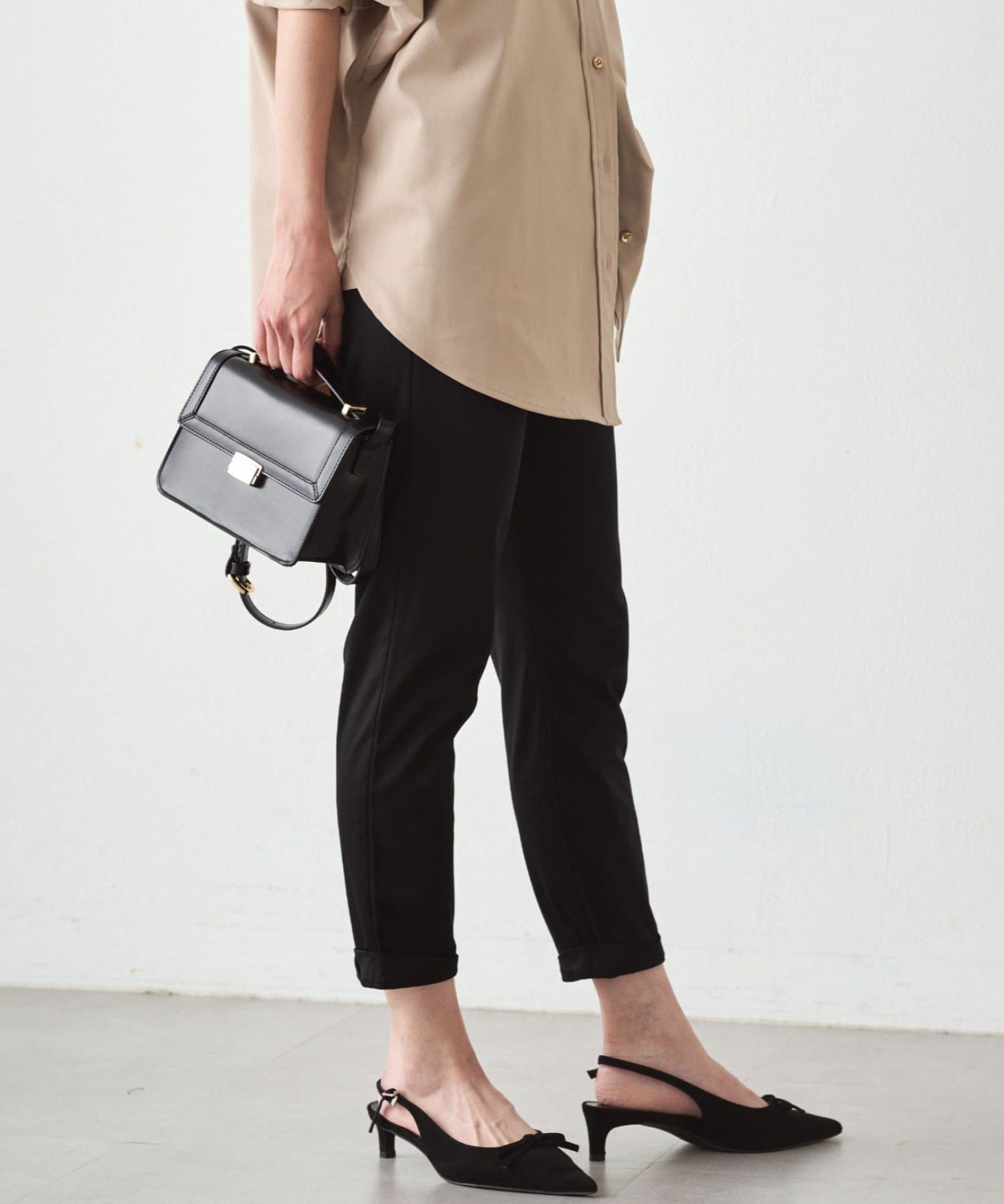 LOUNGEDRESS(ラウンジドレス) 裾ねじりパンツ