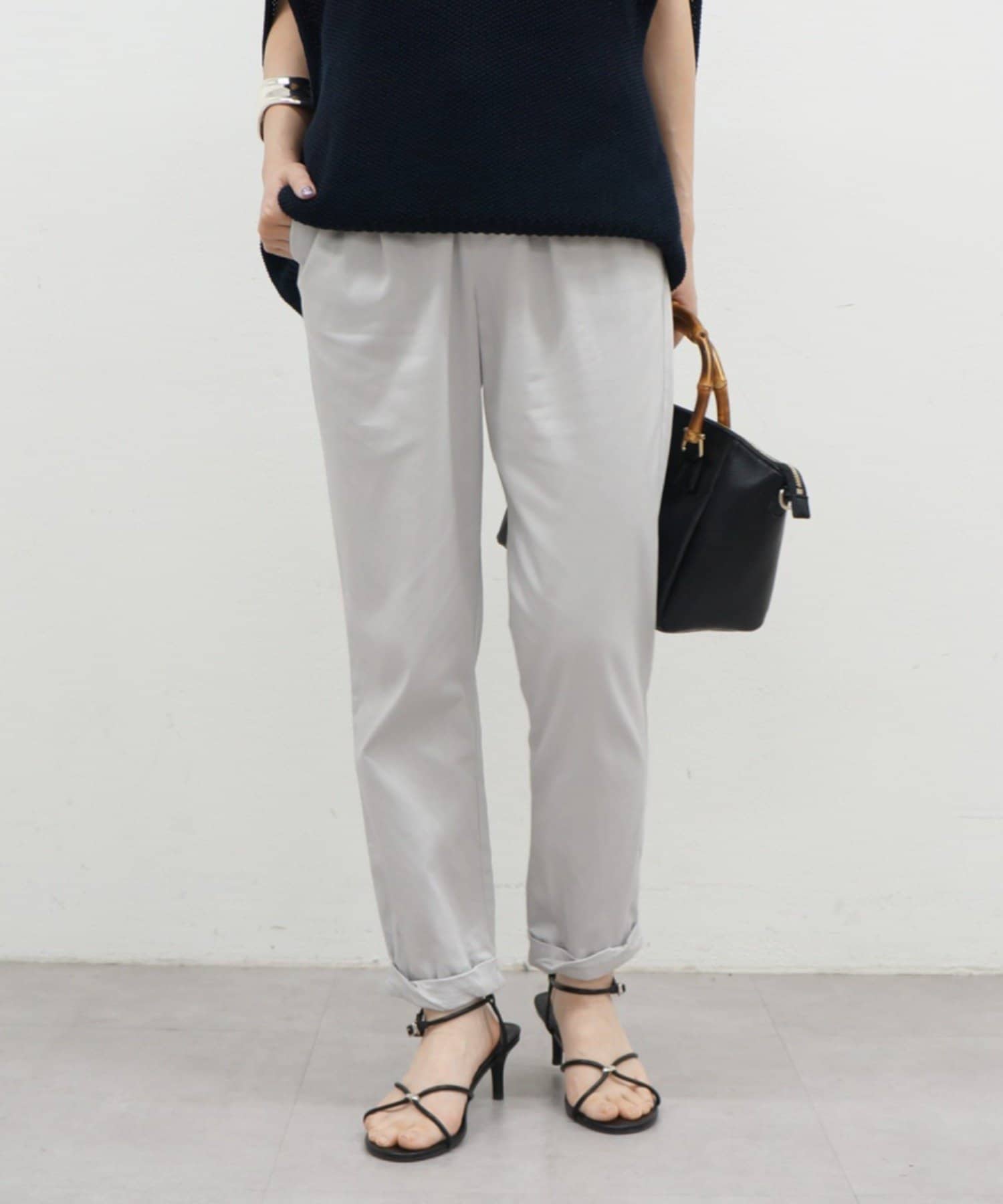 LOUNGEDRESS(ラウンジドレス) 裾ねじりパンツ