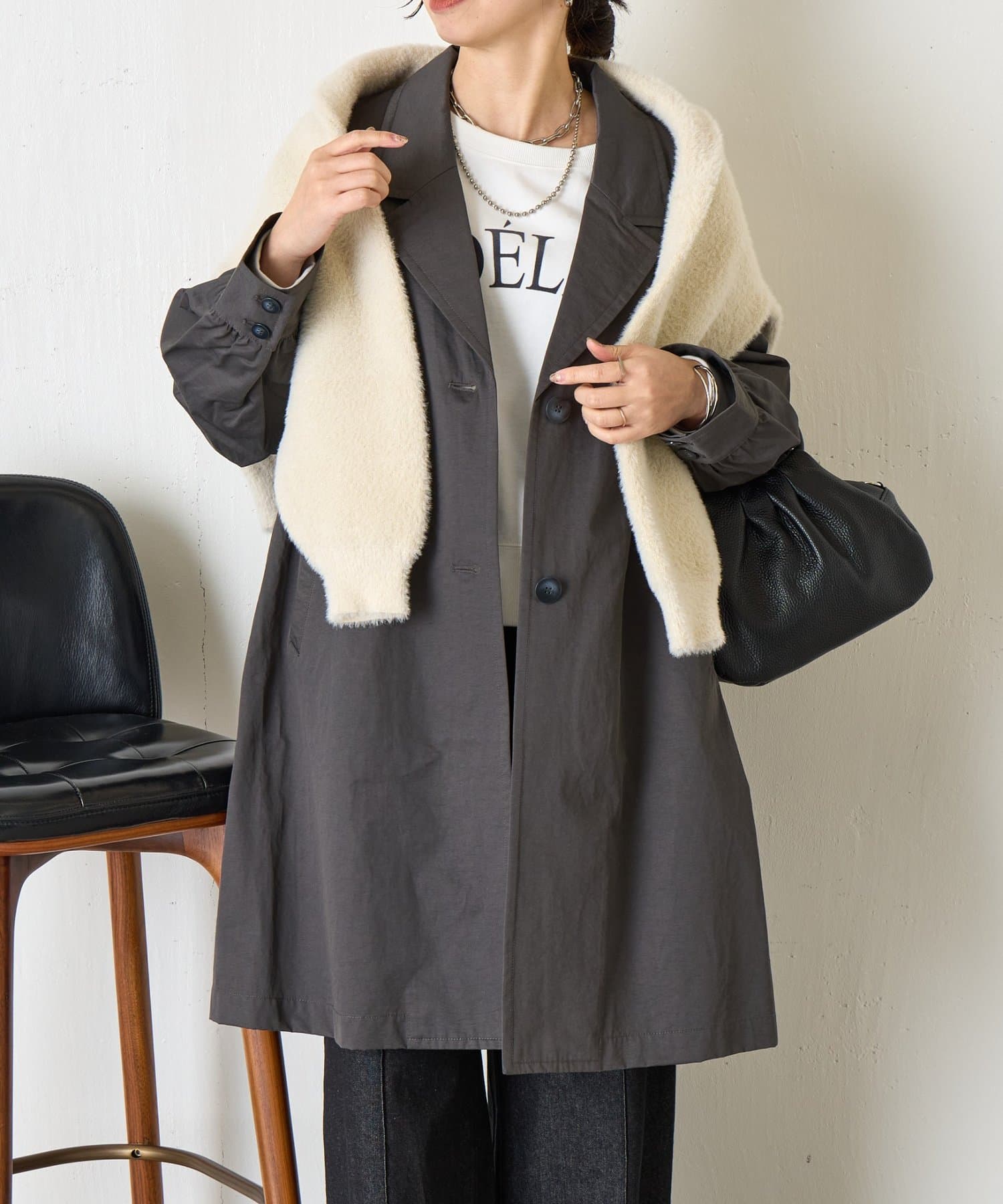 Jena　espace merveilleux(ジェナ　エスパスメルヴェイユ) バックタックチェスターコート