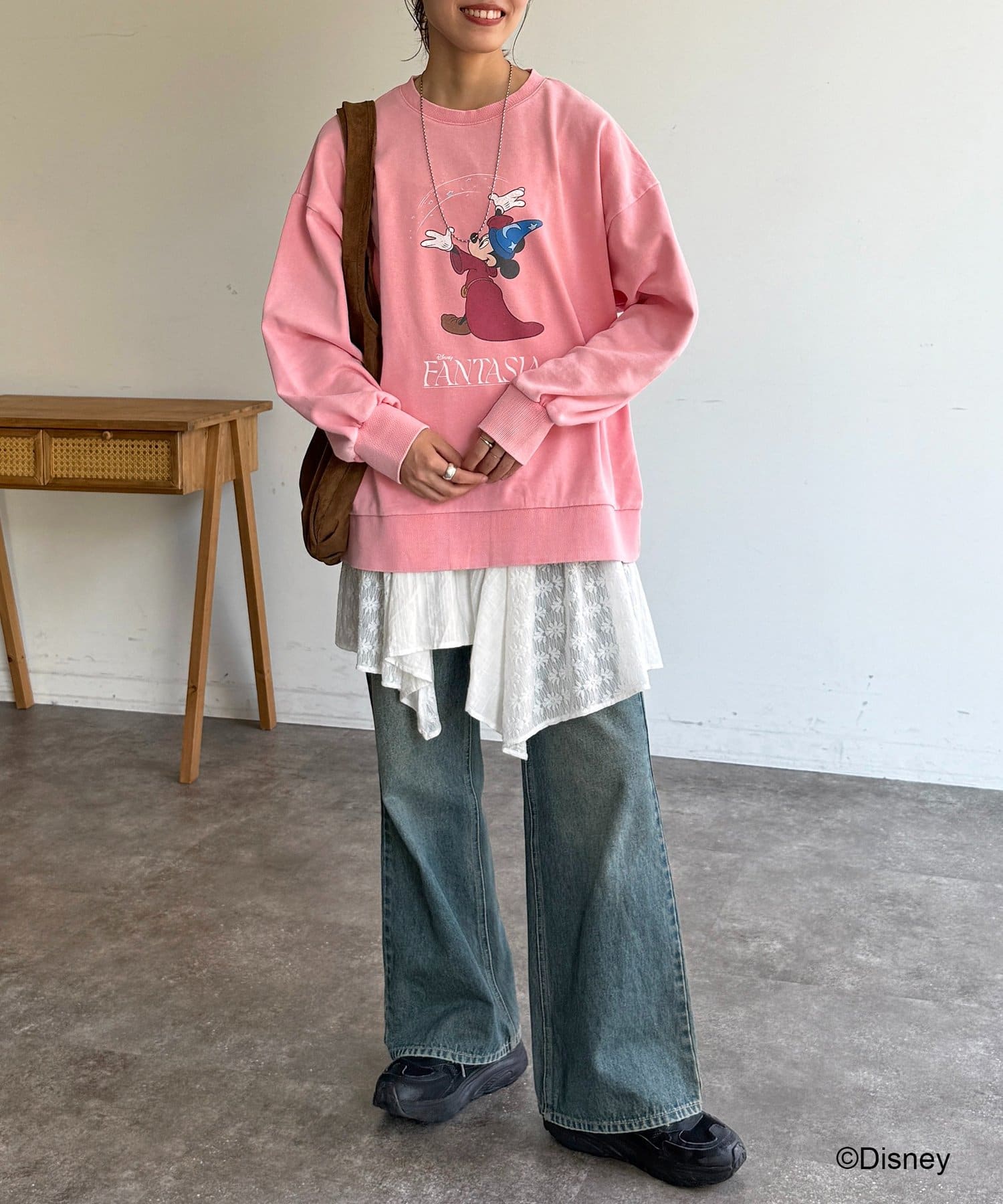 CPCM(シーピーシーエム) DisneyFantasia/裏毛スウェット