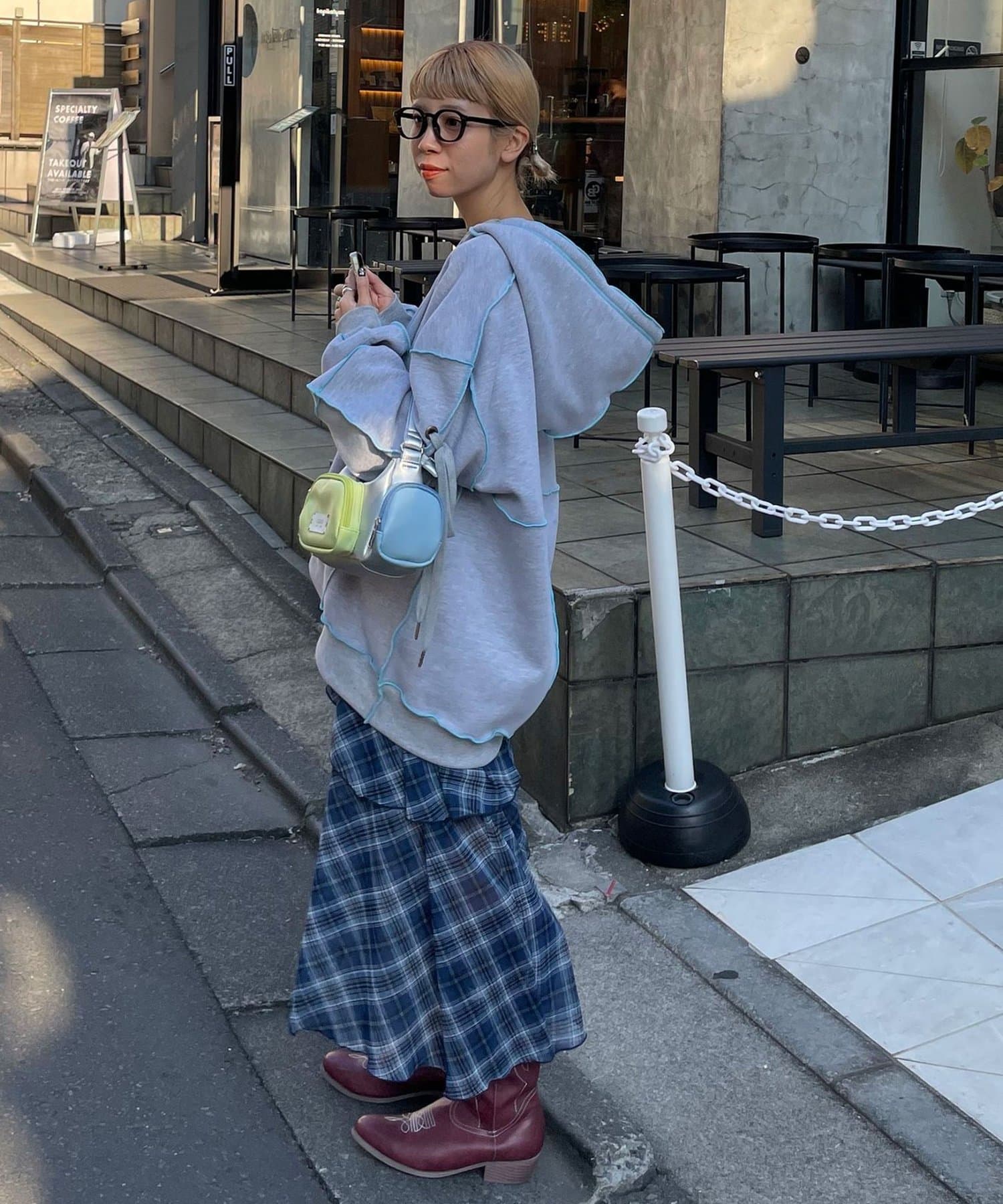 CIAOPANIC(チャオパニック) イレヘムアソート柄ミドルスカート