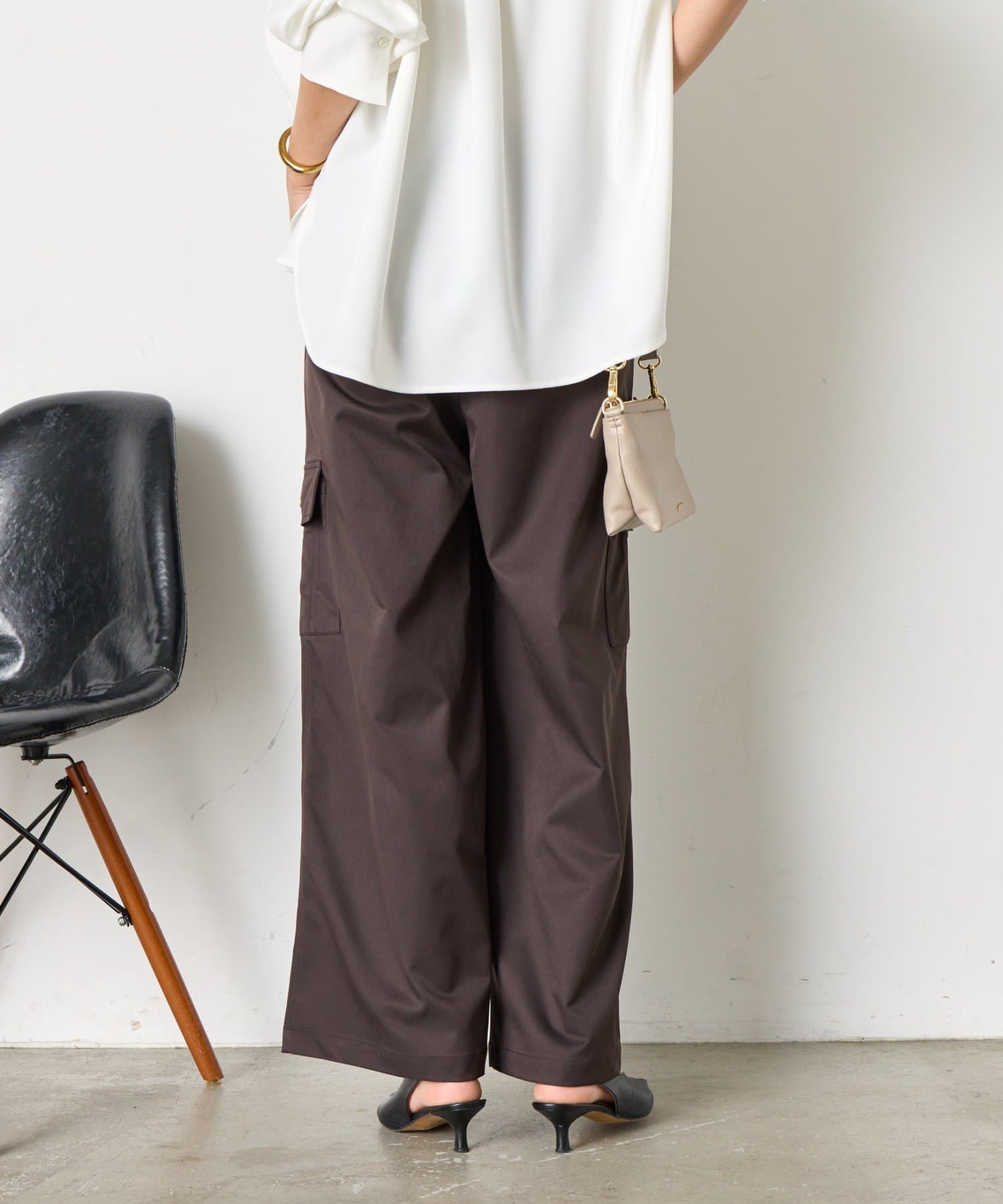 Jena　espace merveilleux(ジェナ　エスパスメルヴェイユ) ワイドカーゴパンツ