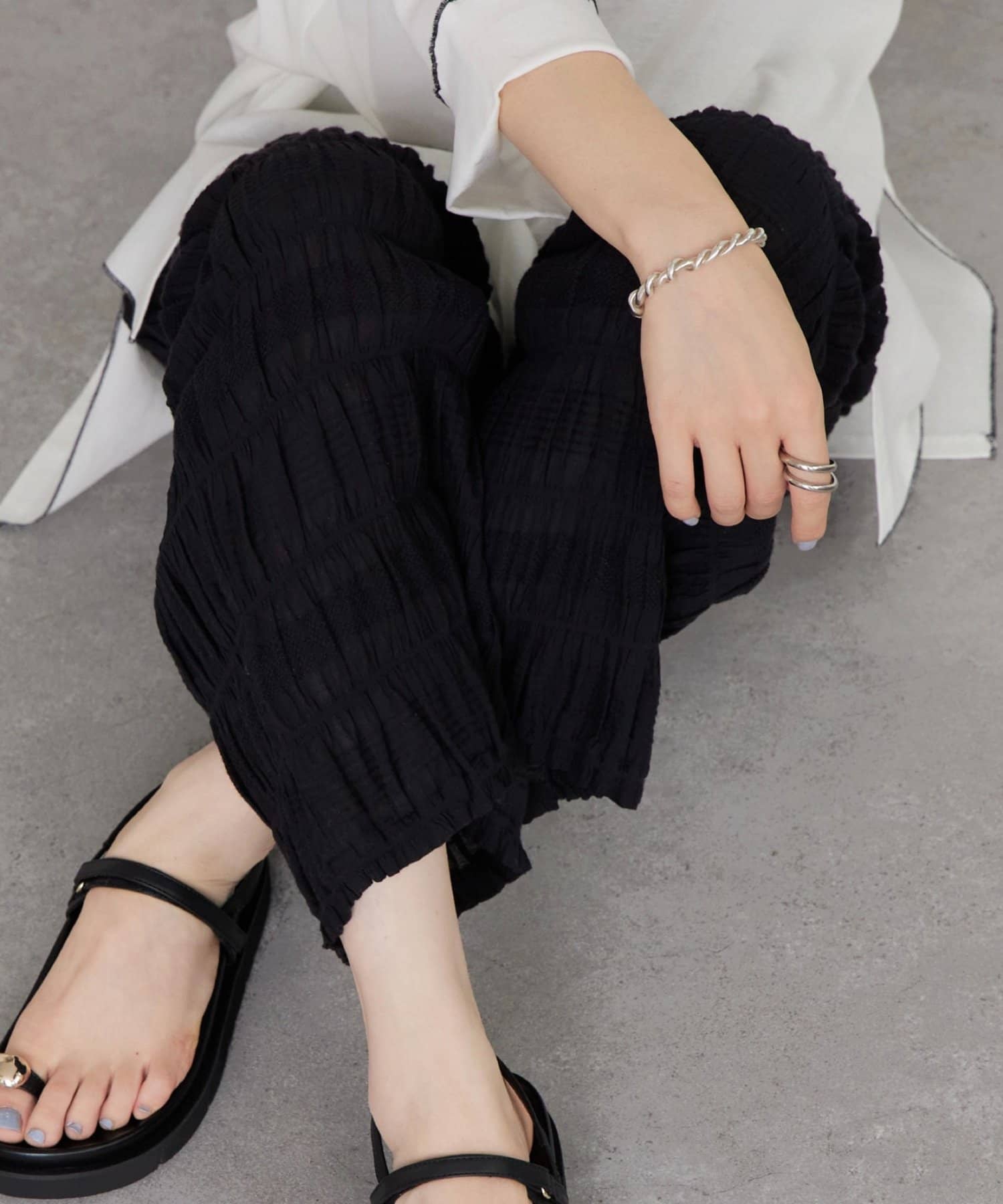 BEARDSLEY(ビアズリー) 《12/4(木)12時予約開始》コットンシャーリングインナーパンツ