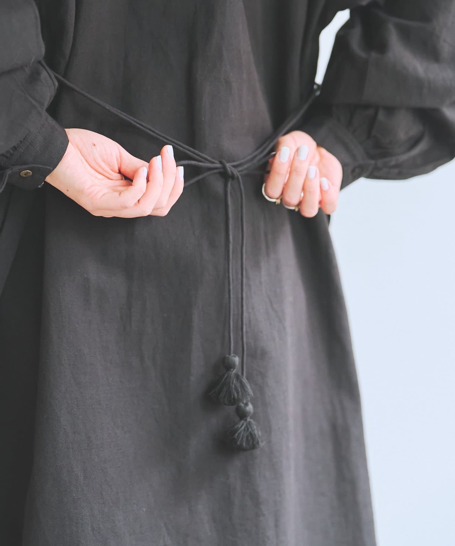 BEARDSLEY(ビアズリー) 《1/1(木)12:00予約開始》コットンリネンロングワンピース