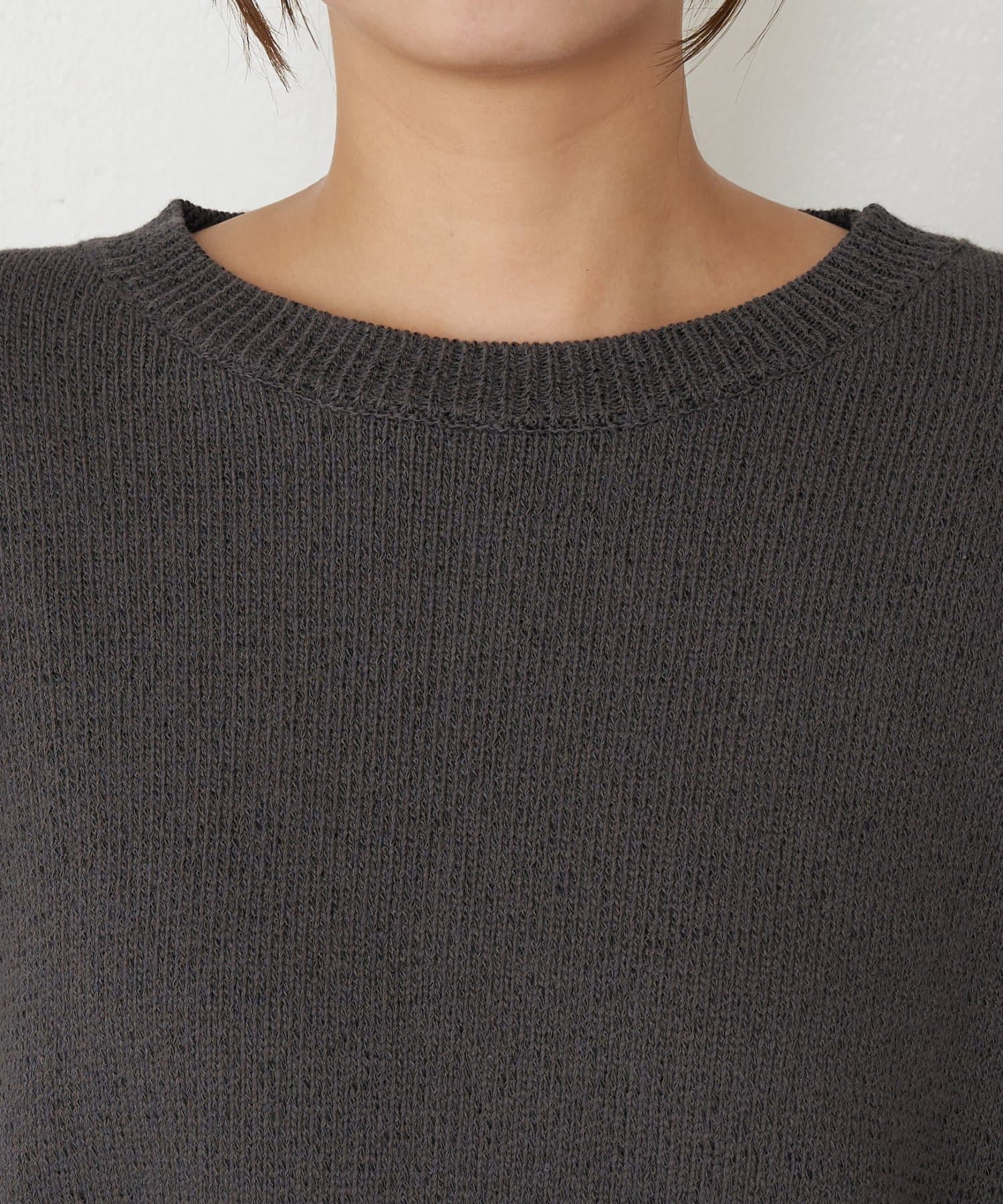 Jena　espace merveilleux(ジェナ　エスパスメルヴェイユ) バックラインボックスニット　