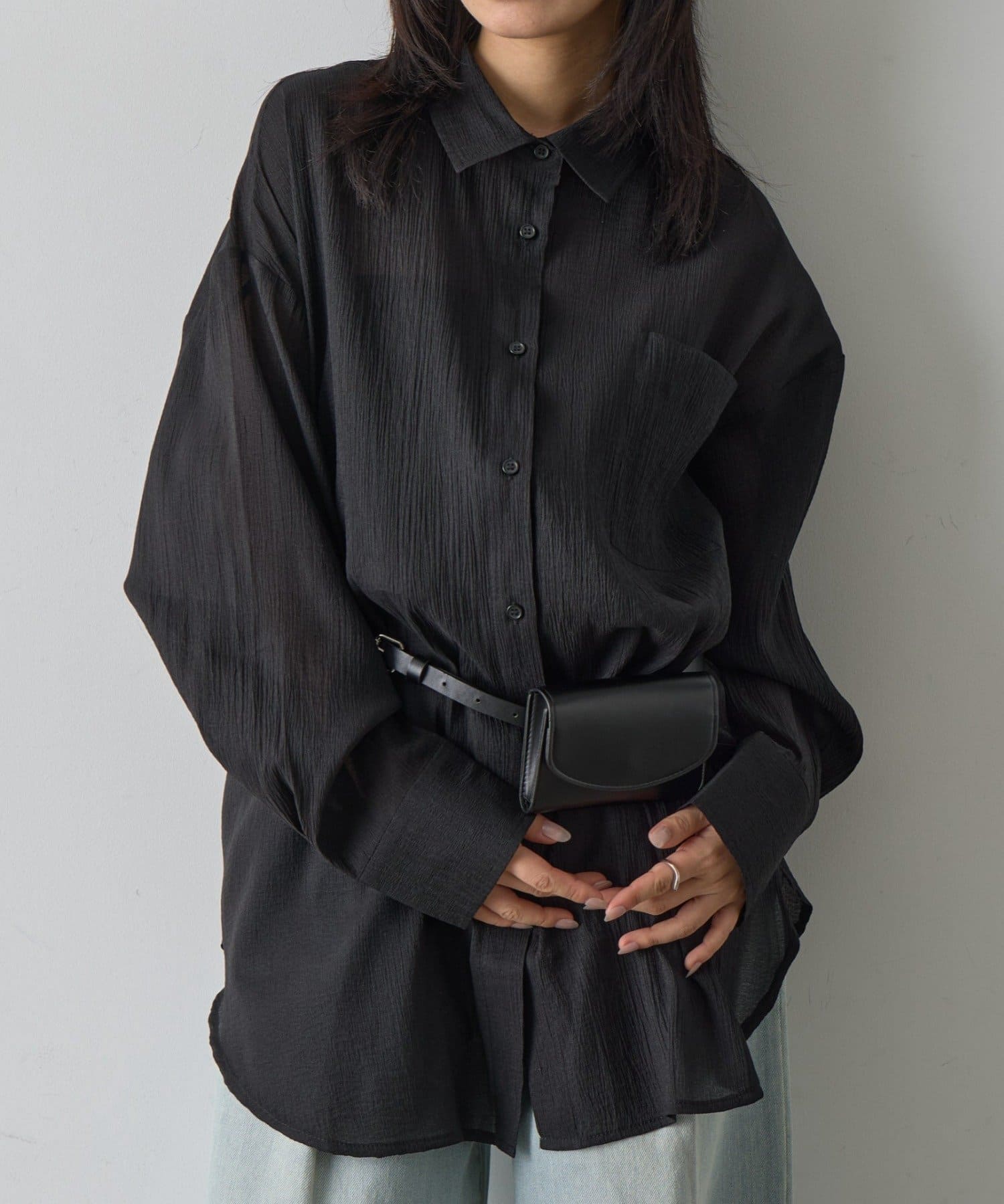 -goocy-(グーシー) オーバーシアーシャツ