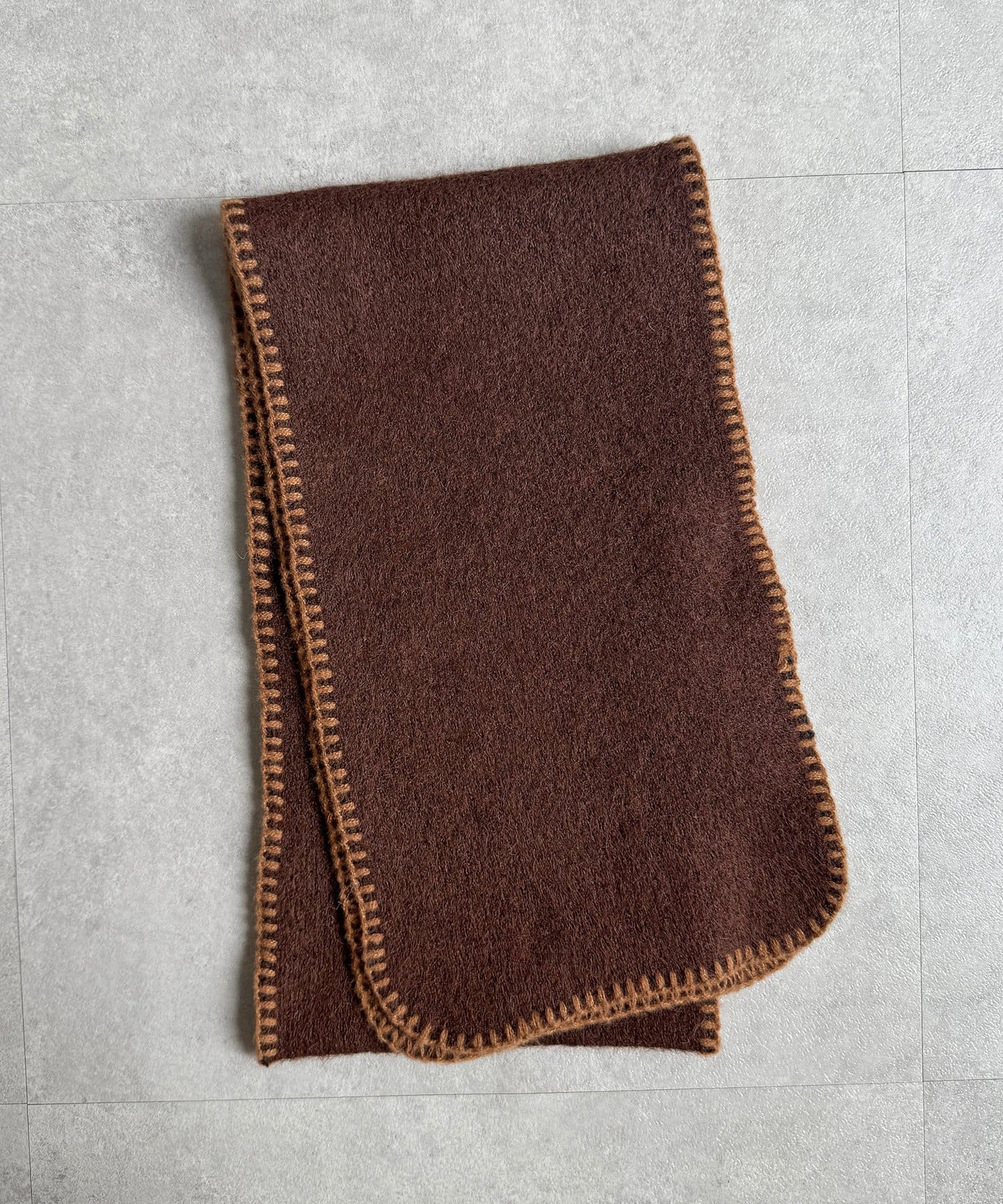 CPCM(シーピーシーエム) アソート配色ステッチマフラー