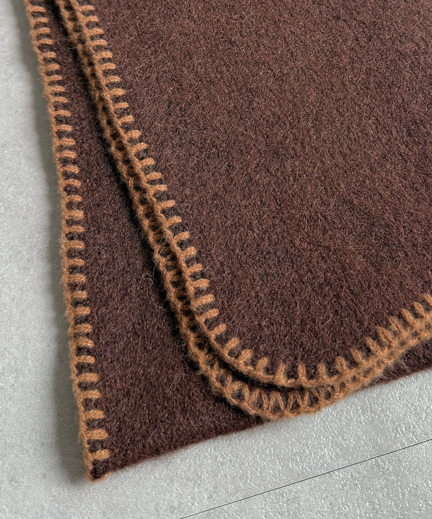 CPCM(シーピーシーエム) アソート配色ステッチマフラー