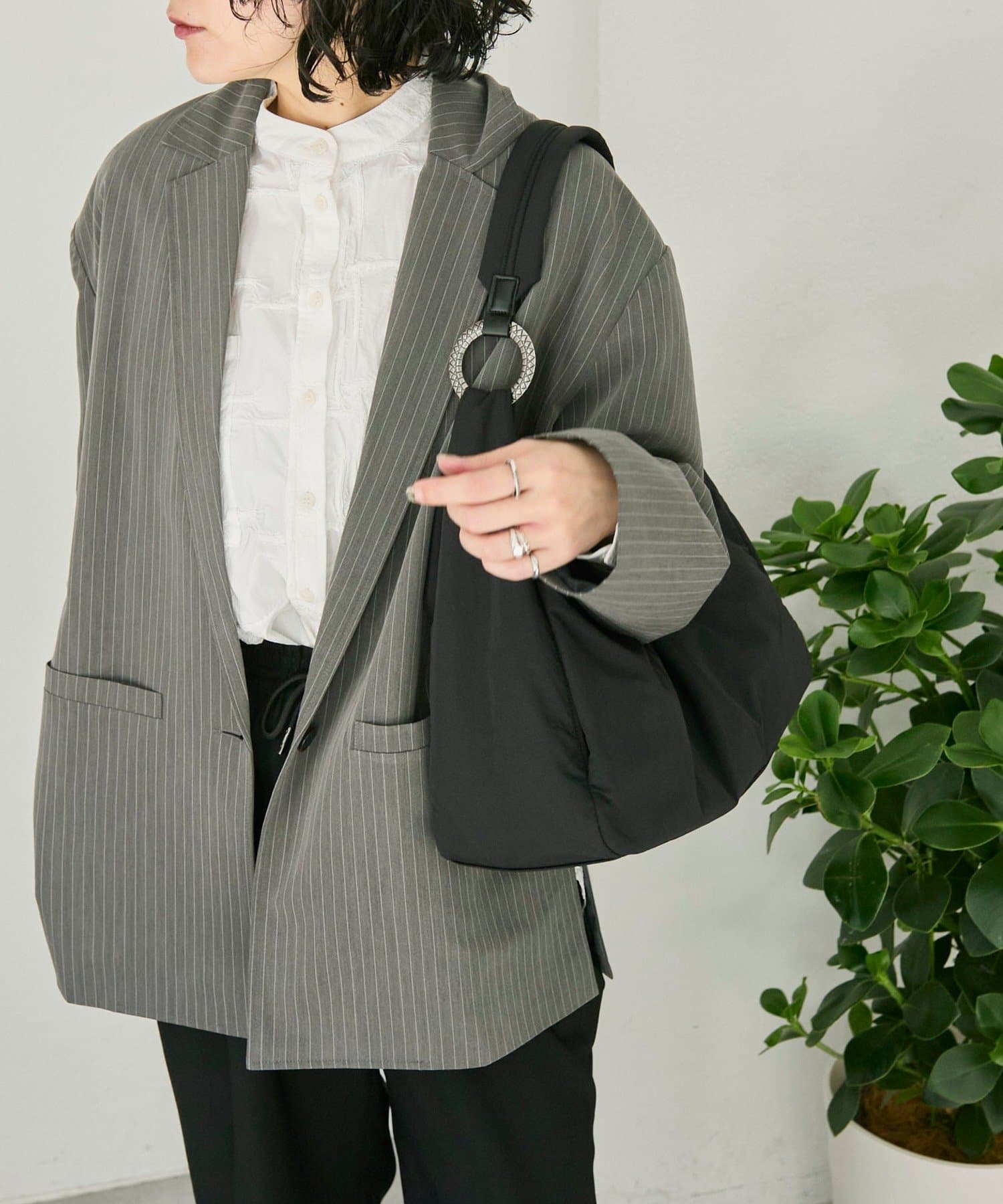 ear PAPILLONNER(イア パピヨネ) リングワンハンドルバッグ《撥水/A4サイズ対応/軽量330g》