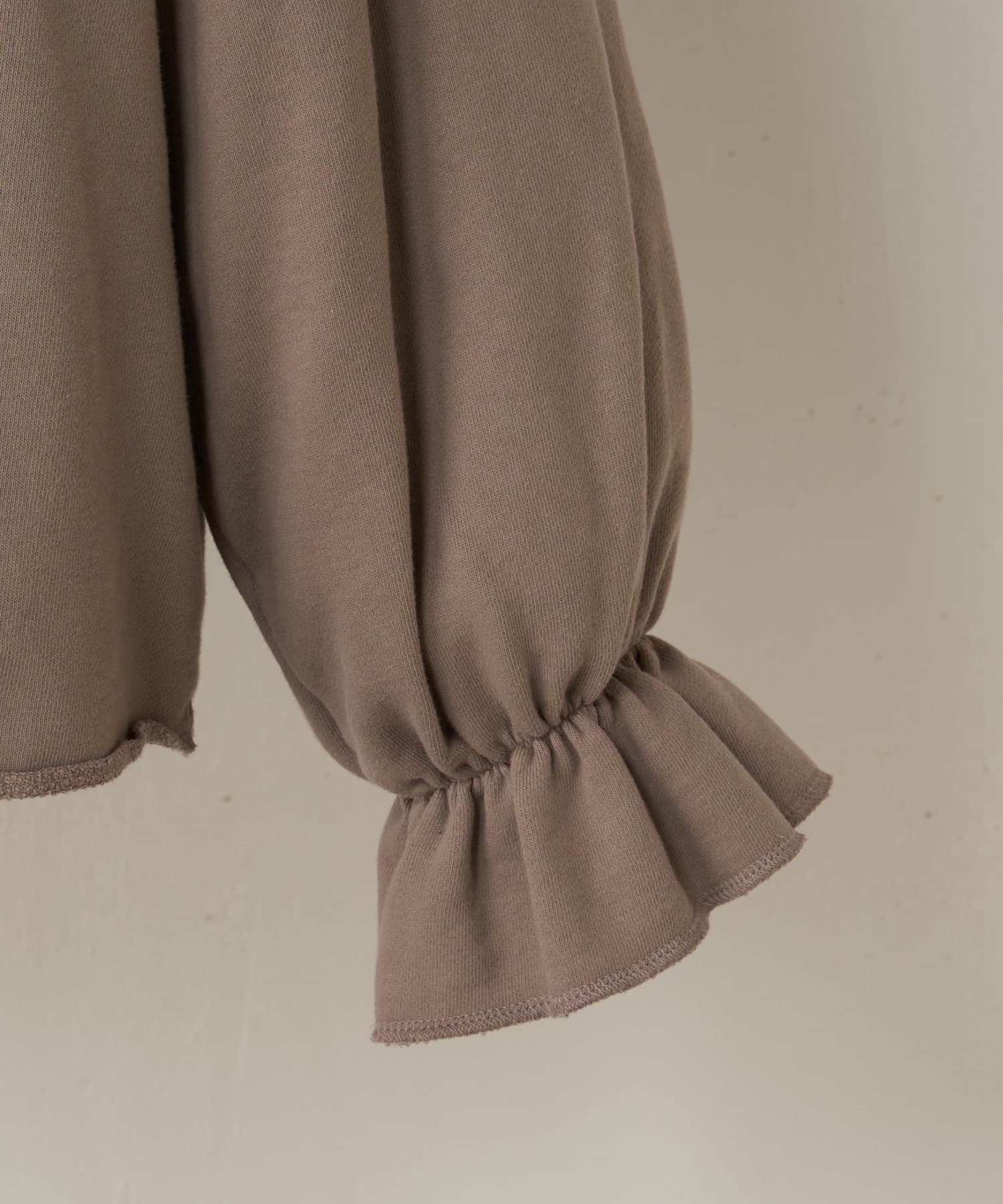 BEARDSLEY(ビアズリー) 袖口フリルトレーナー