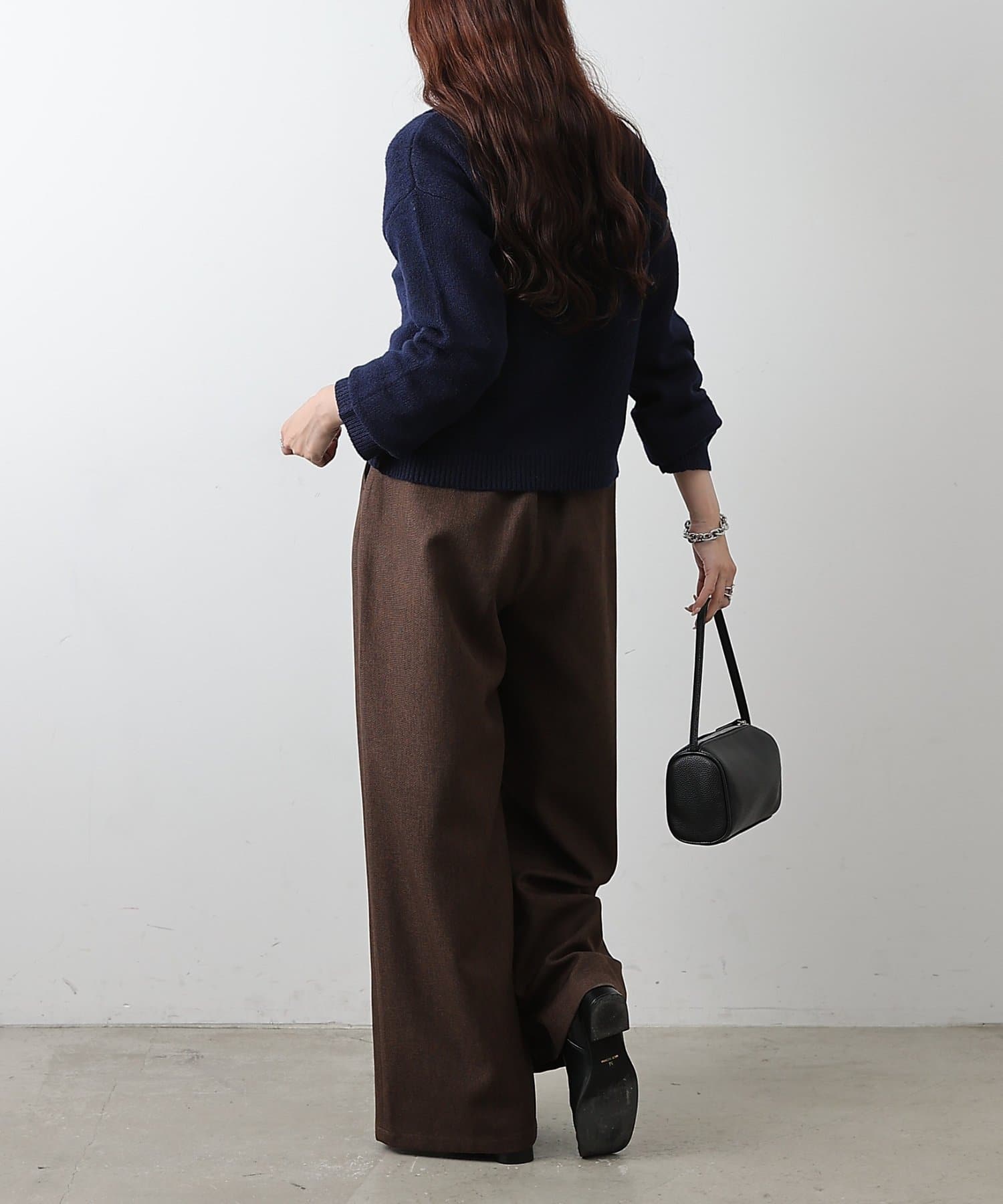 COLONY 2139(コロニー トゥーワンスリーナイン) 衿付きWジップカーディガン