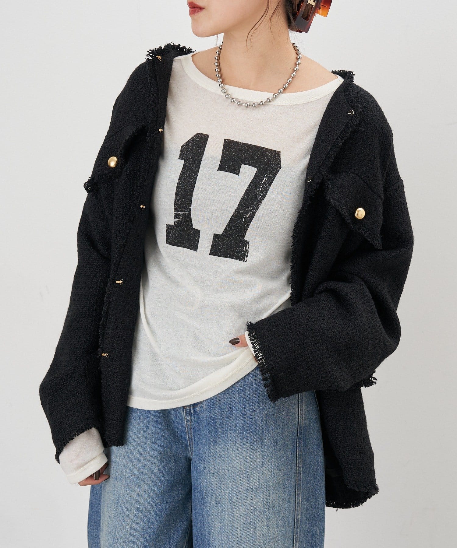 SHENERY(シーナリー) 【26SS予約】ナンバリングロンＴ