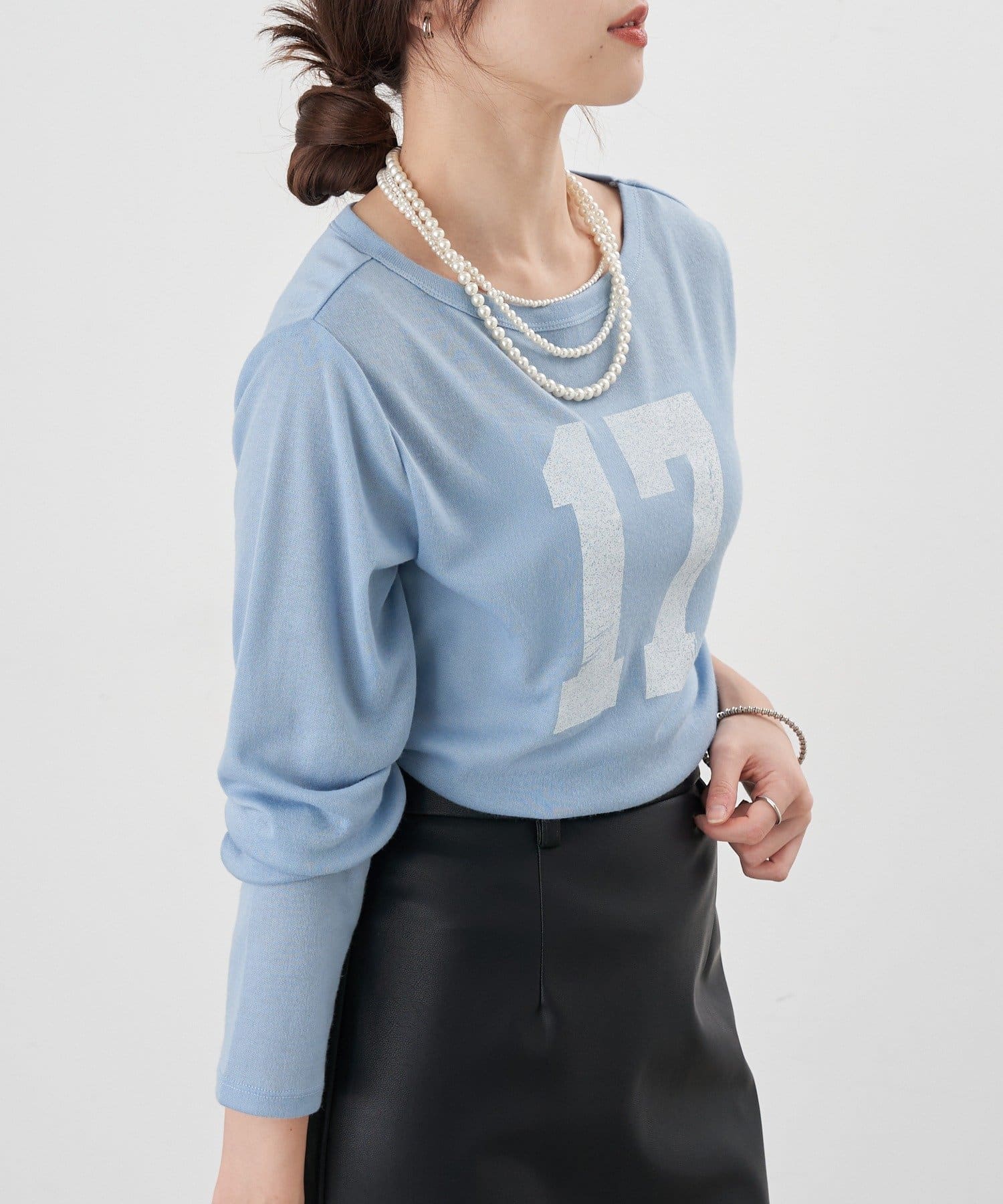 SHENERY(シーナリー) 【26SS予約】ナンバリングロンＴ